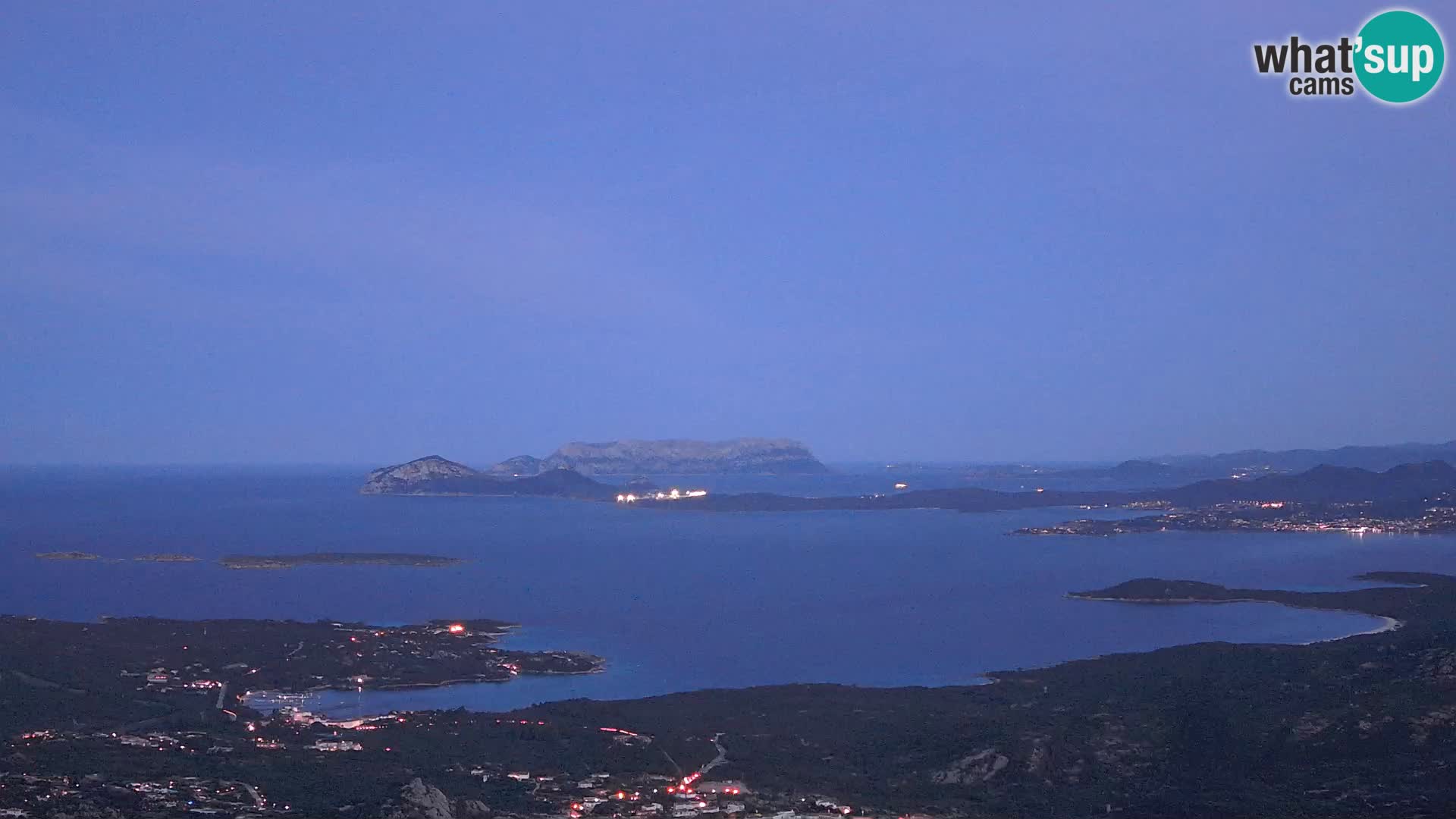 Monte Moro webcam Costa Smeralda vista panoramica Sardegna
