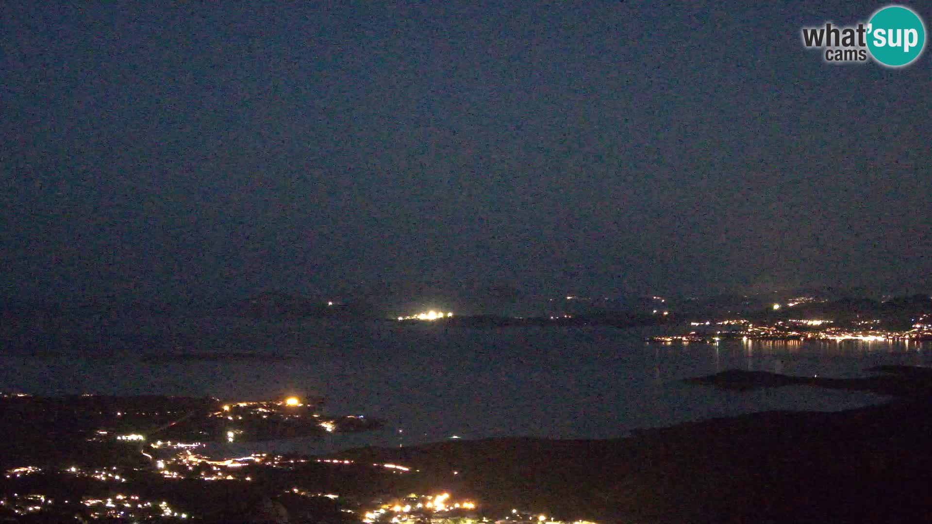 Monte Moro livecam Costa Smeralda vue panoramique Sardaigne