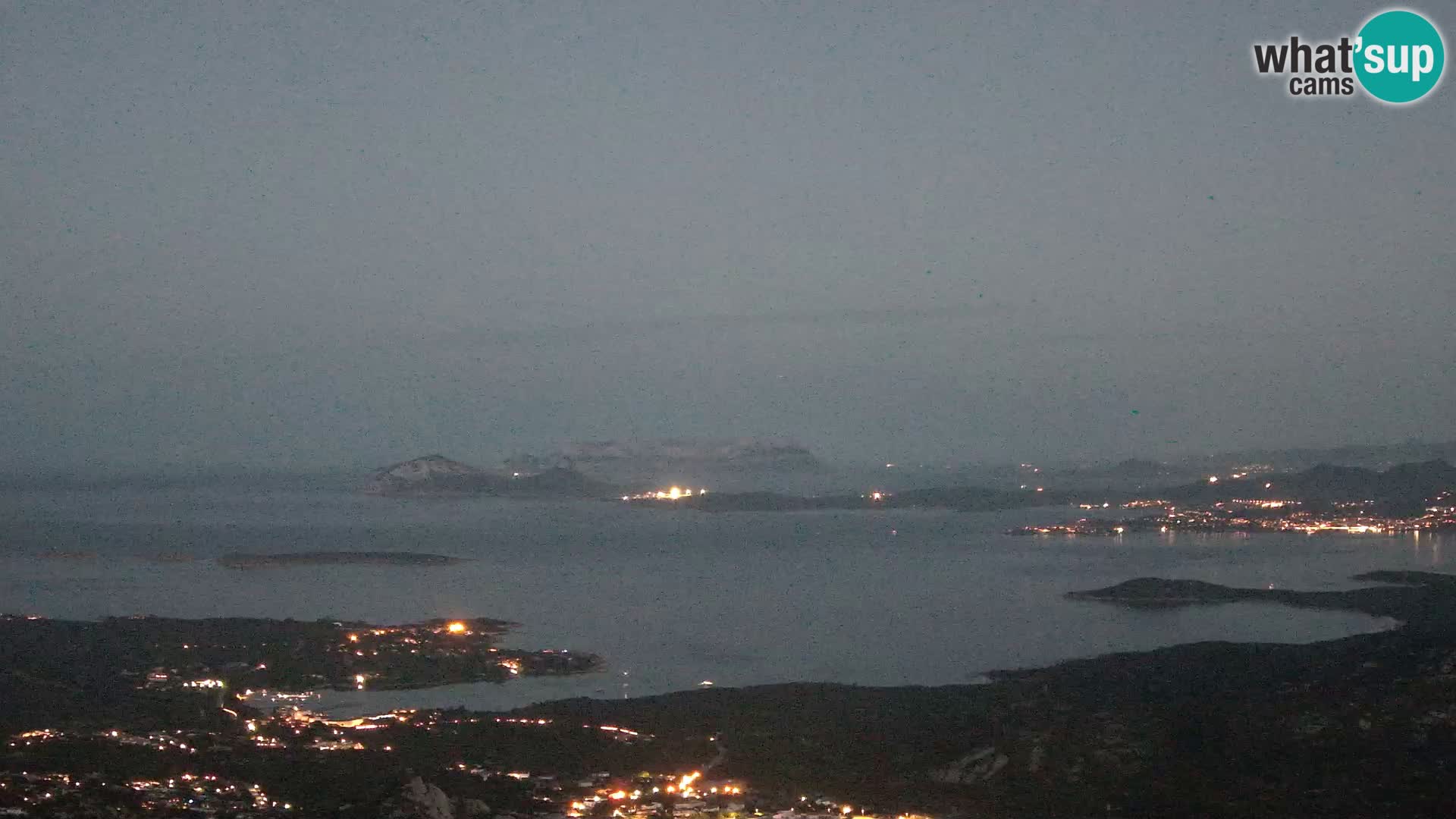 Monte Moro webcam Costa Smeralda panoramic view Sardinia