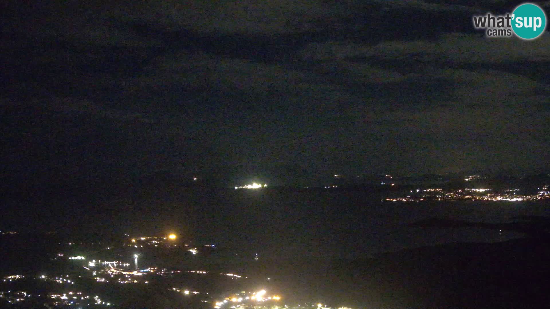Monte Moro web kamera Costa Smeralda panoramski pogled na Sardiniju