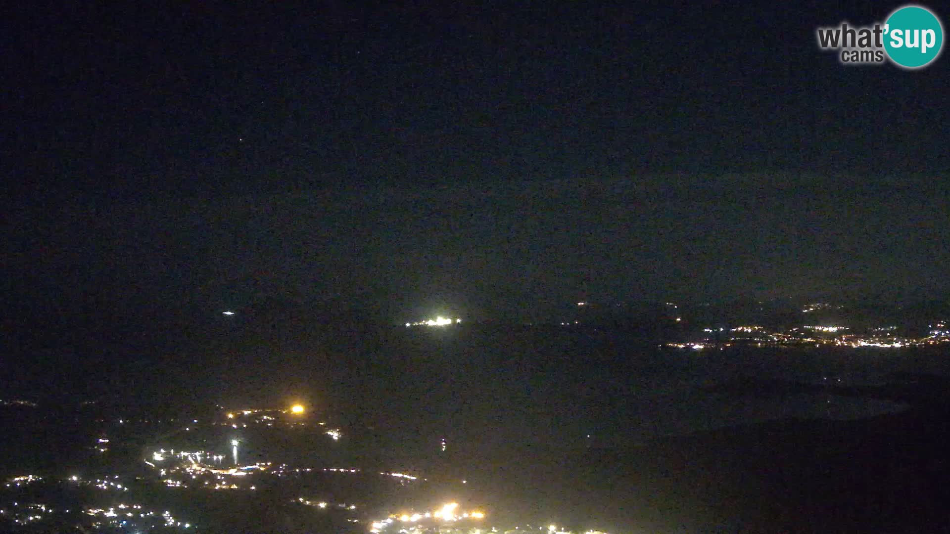 Monte Moro camera en vivo Costa Smeralda vista panorámica Cerdeña