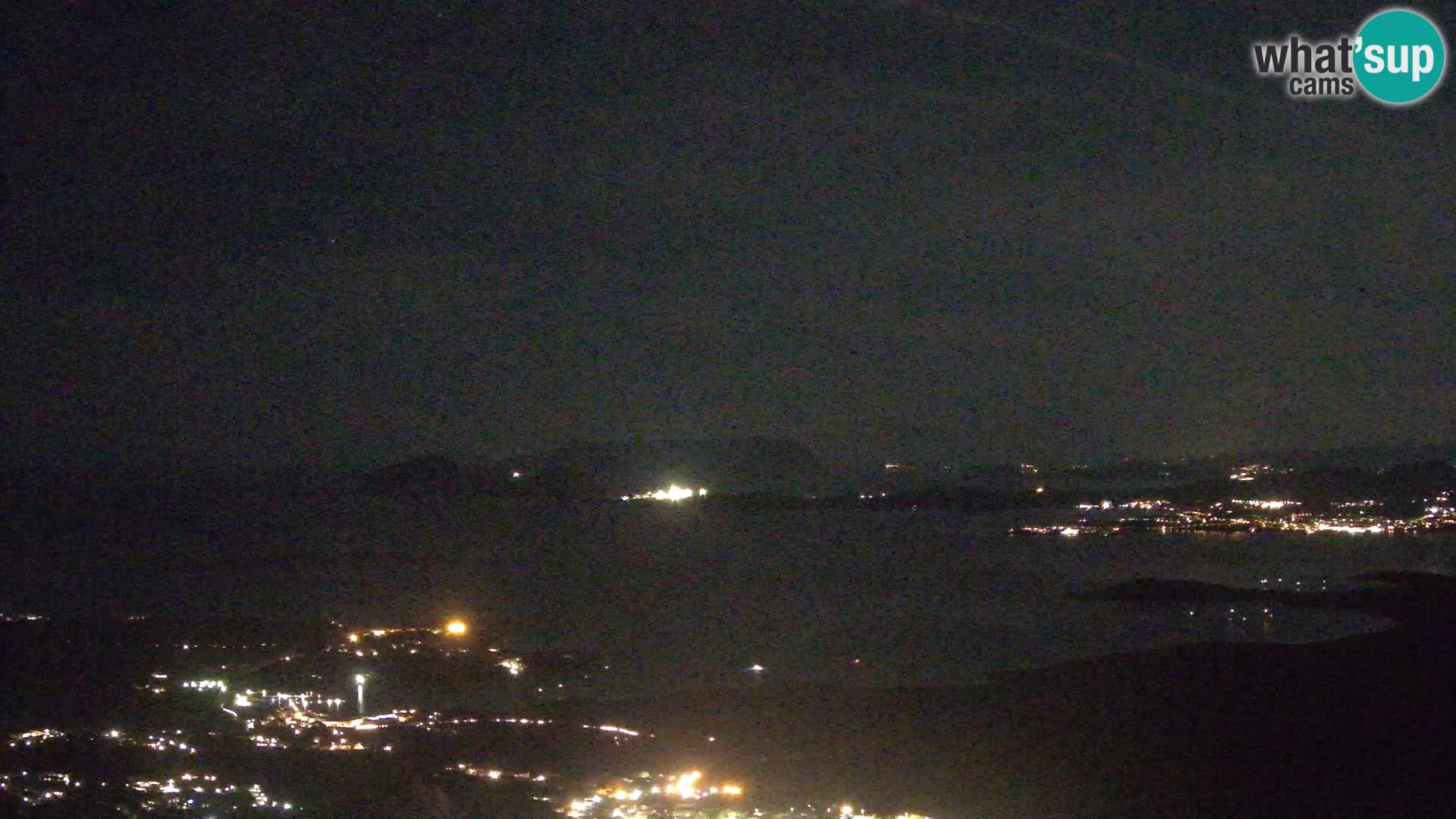 Monte Moro webcam Costa Smeralda vista panoramica Sardegna