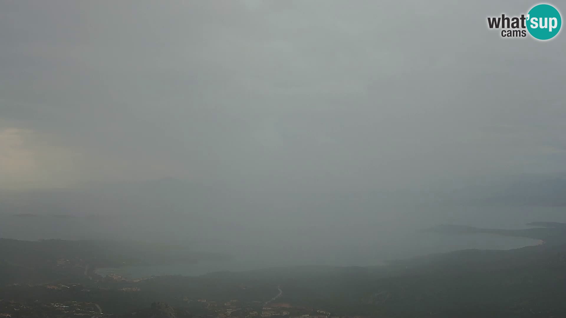 Monte Moro camera en vivo Costa Smeralda vista panorámica Cerdeña