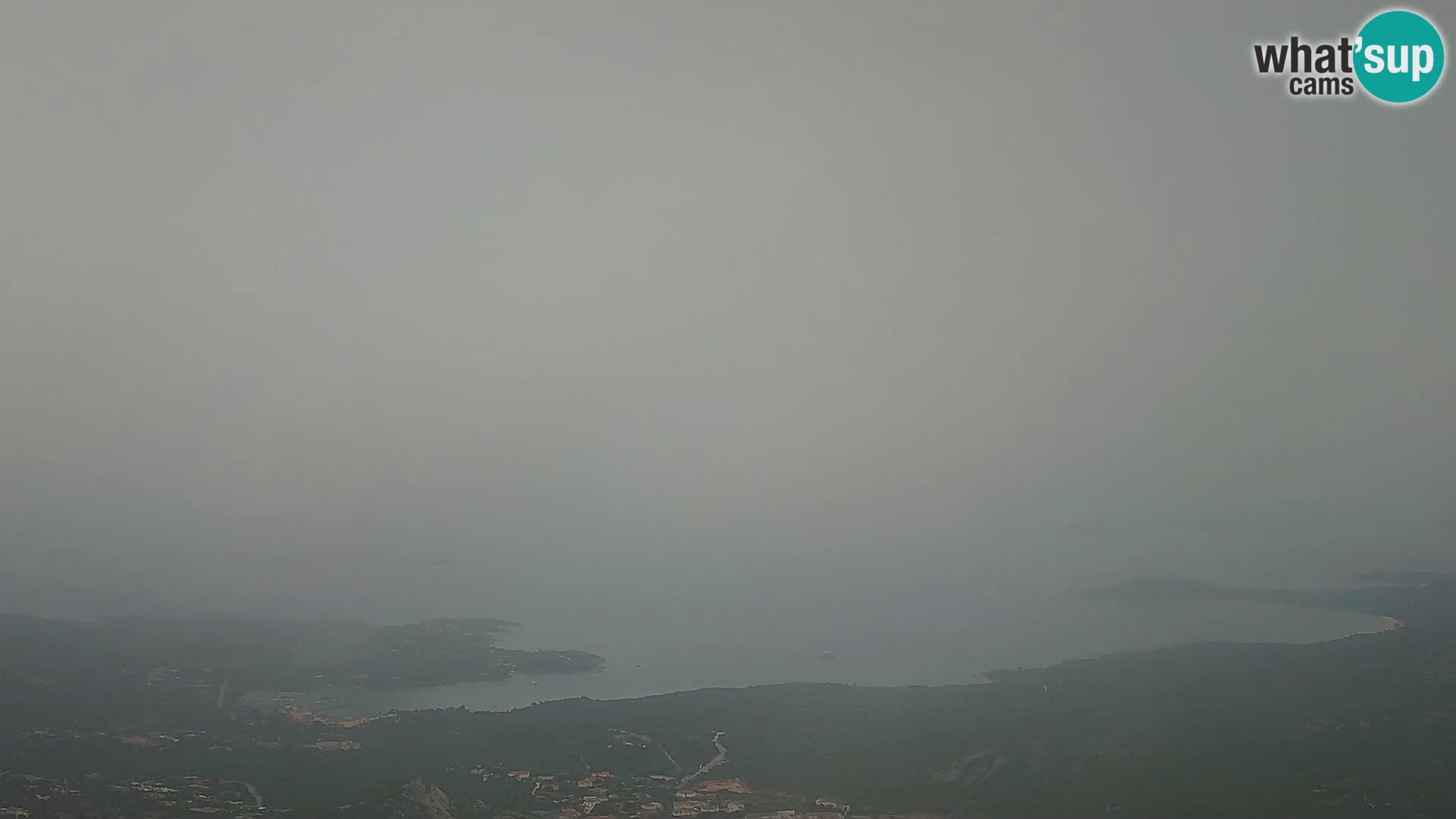 Monte Moro webcam Costa Smeralda panoramic view Sardinia