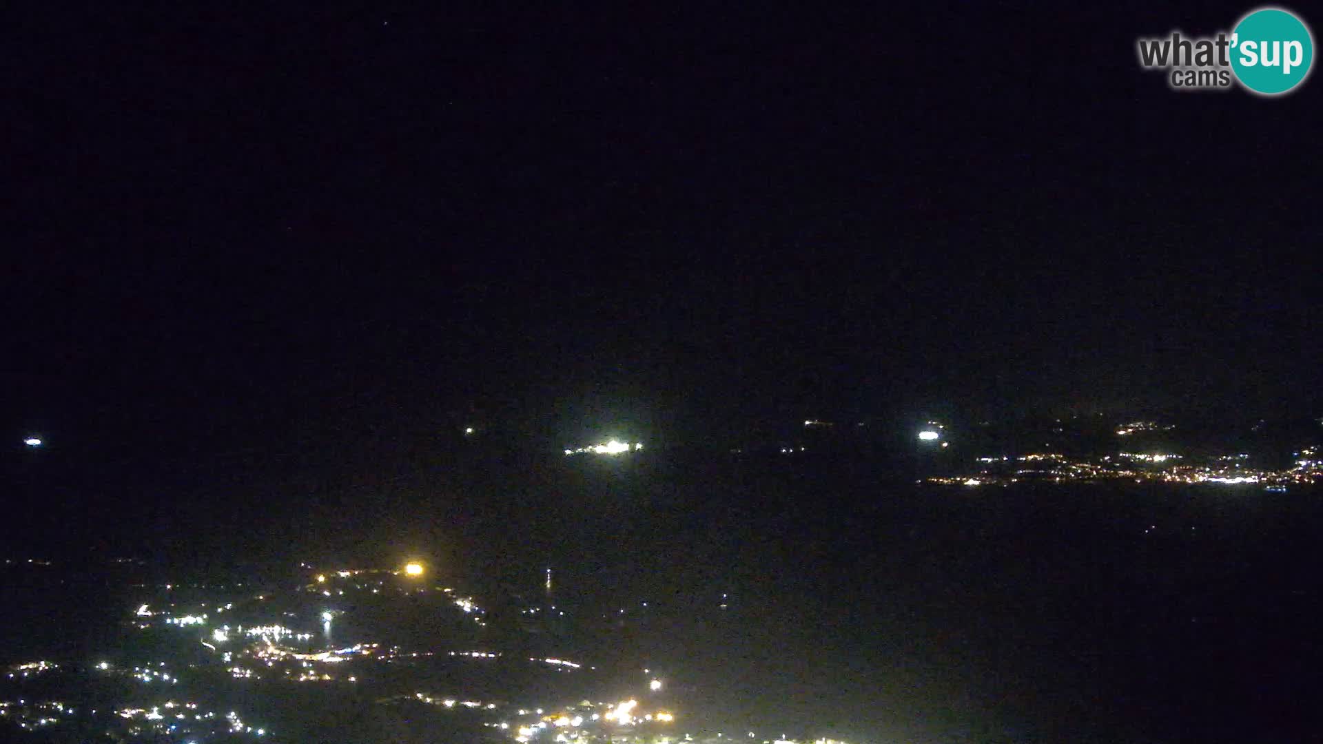 Monte Moro spletna kamera Costa Smeralda panoramski pogled na Sardinijo