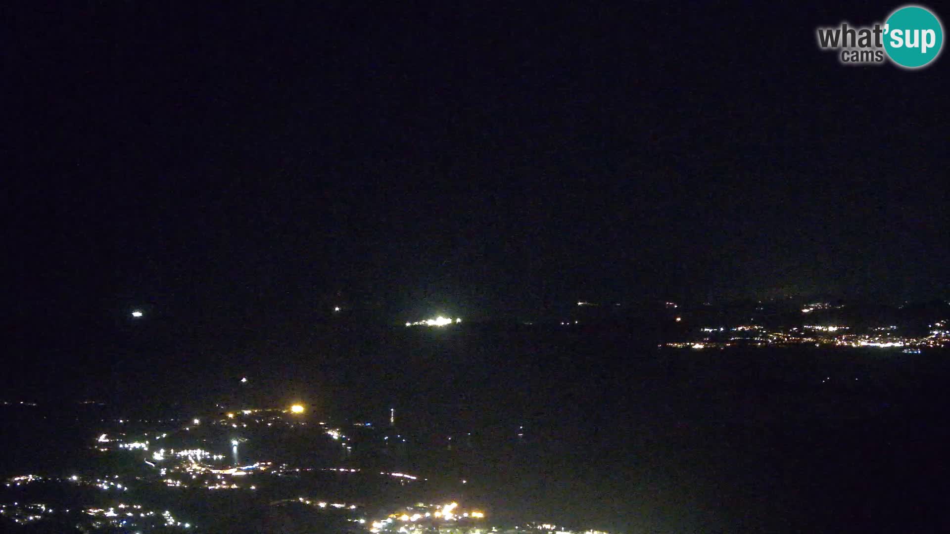 Monte Moro spletna kamera Costa Smeralda panoramski pogled na Sardinijo