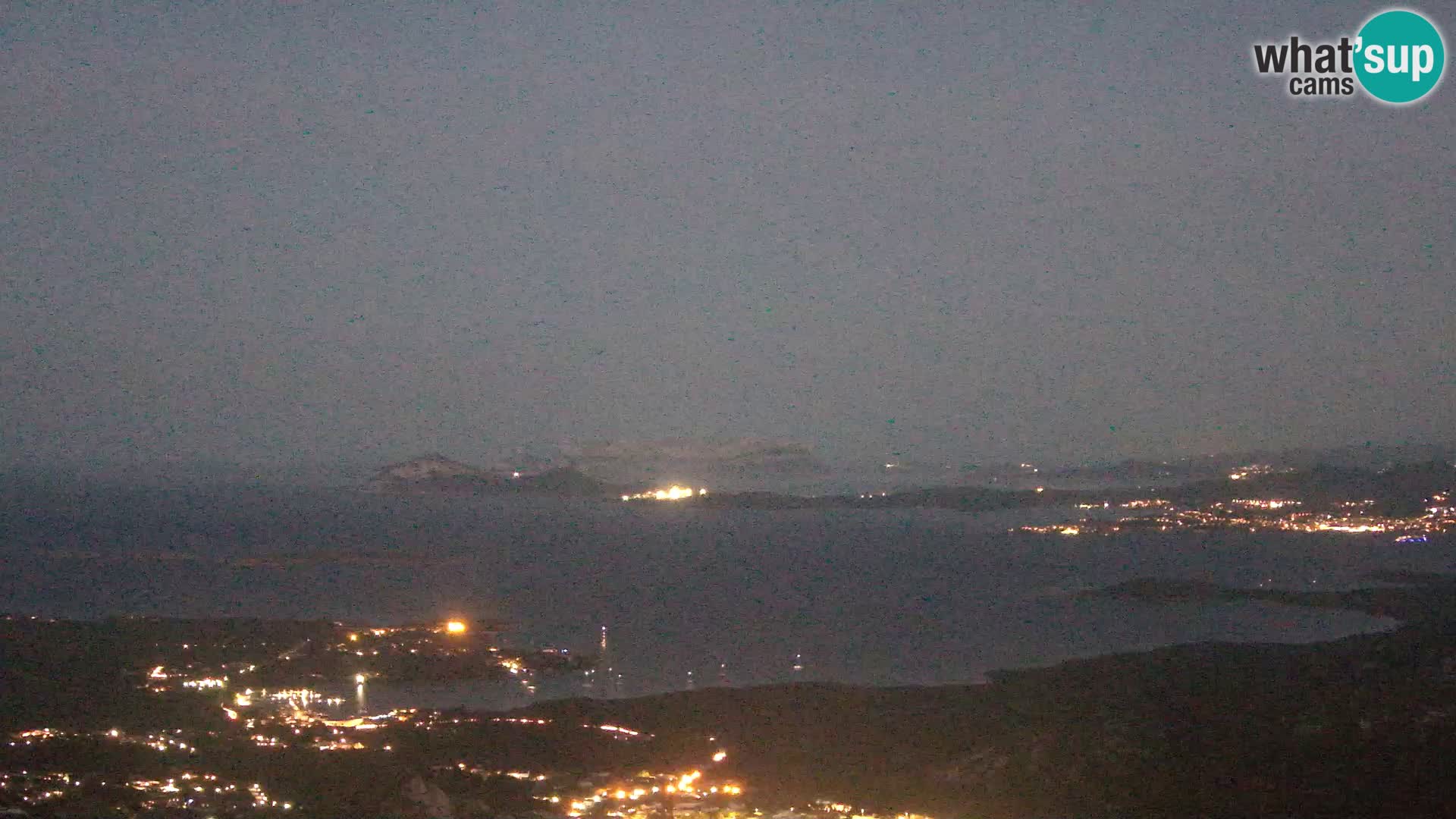 Monte Moro webcam Costa Smeralda panoramic view Sardinia