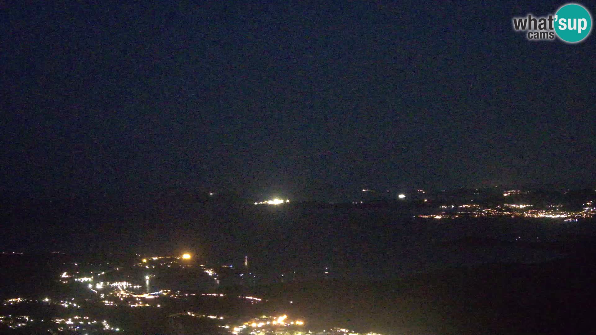 Monte Moro camera en vivo Costa Smeralda vista panorámica Cerdeña