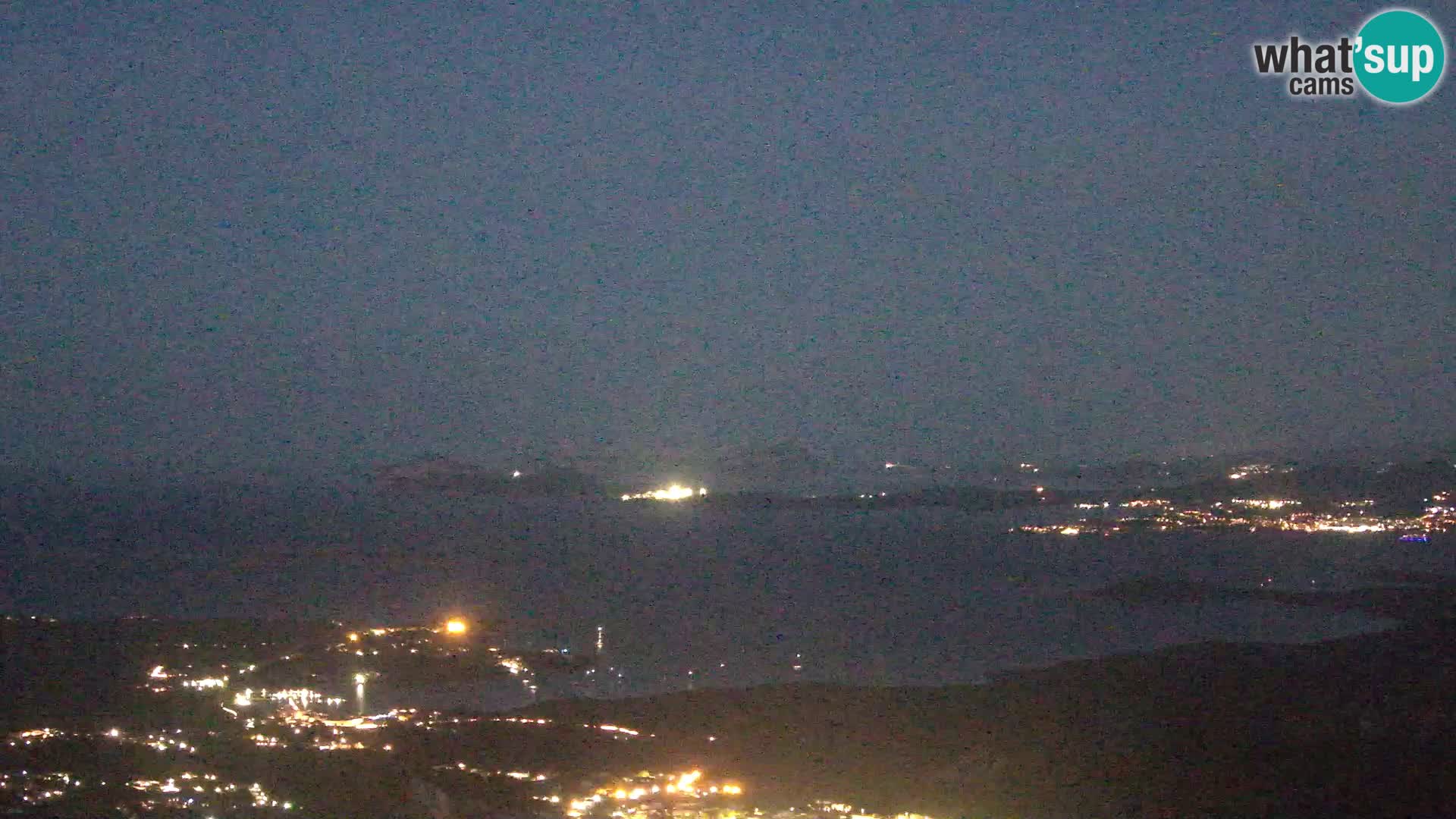 Monte Moro webcam Costa Smeralda panoramic view Sardinia