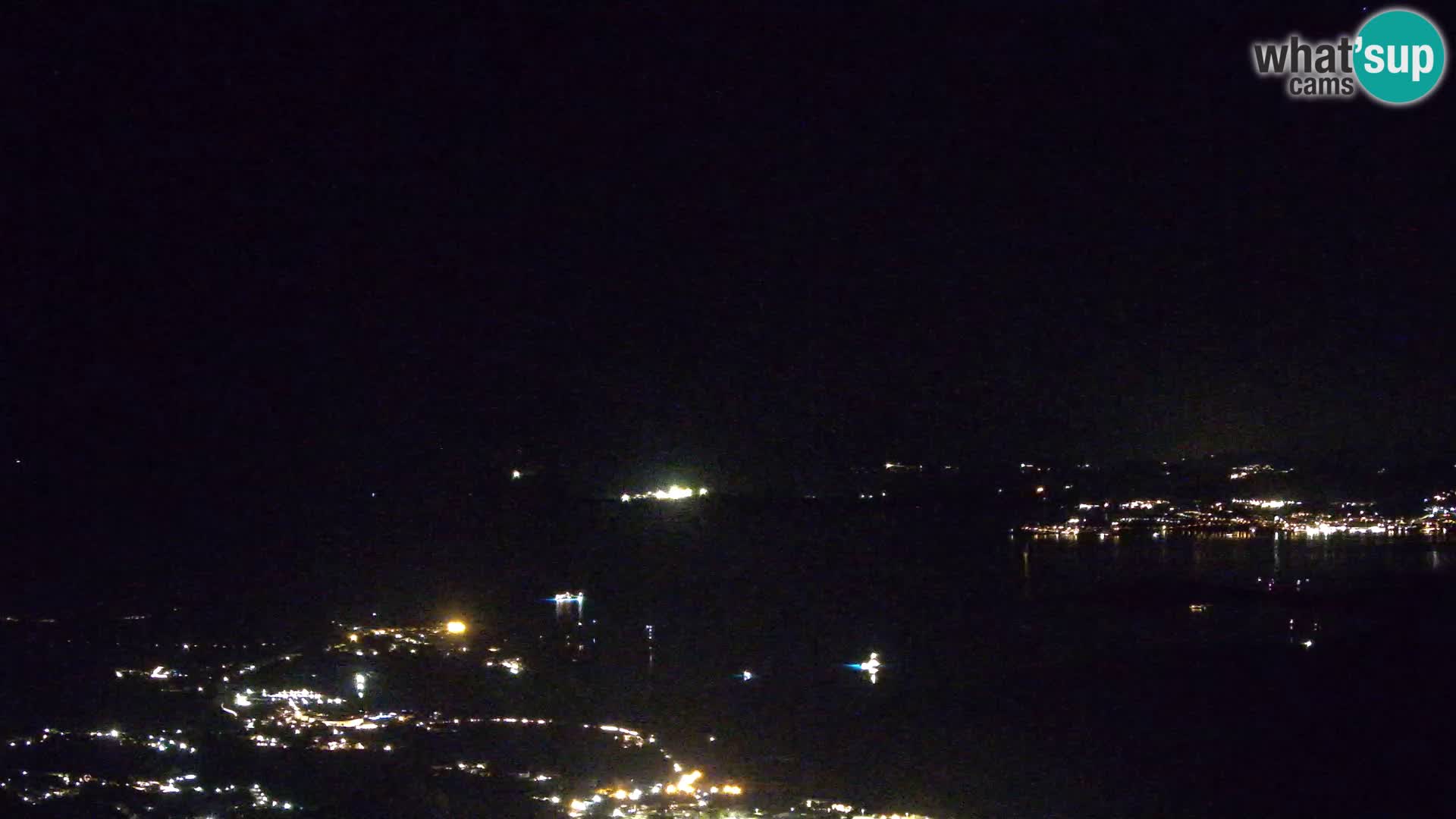 Monte Moro spletna kamera Costa Smeralda panoramski pogled na Sardinijo