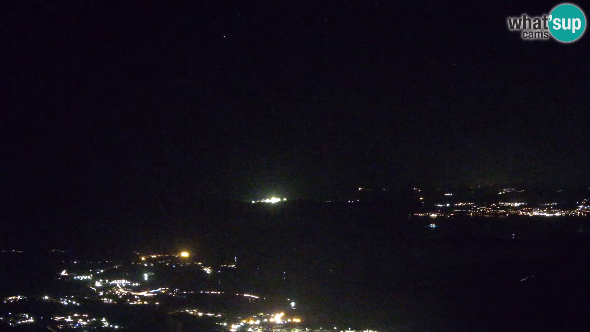 Monte Moro spletna kamera Costa Smeralda panoramski pogled na Sardinijo