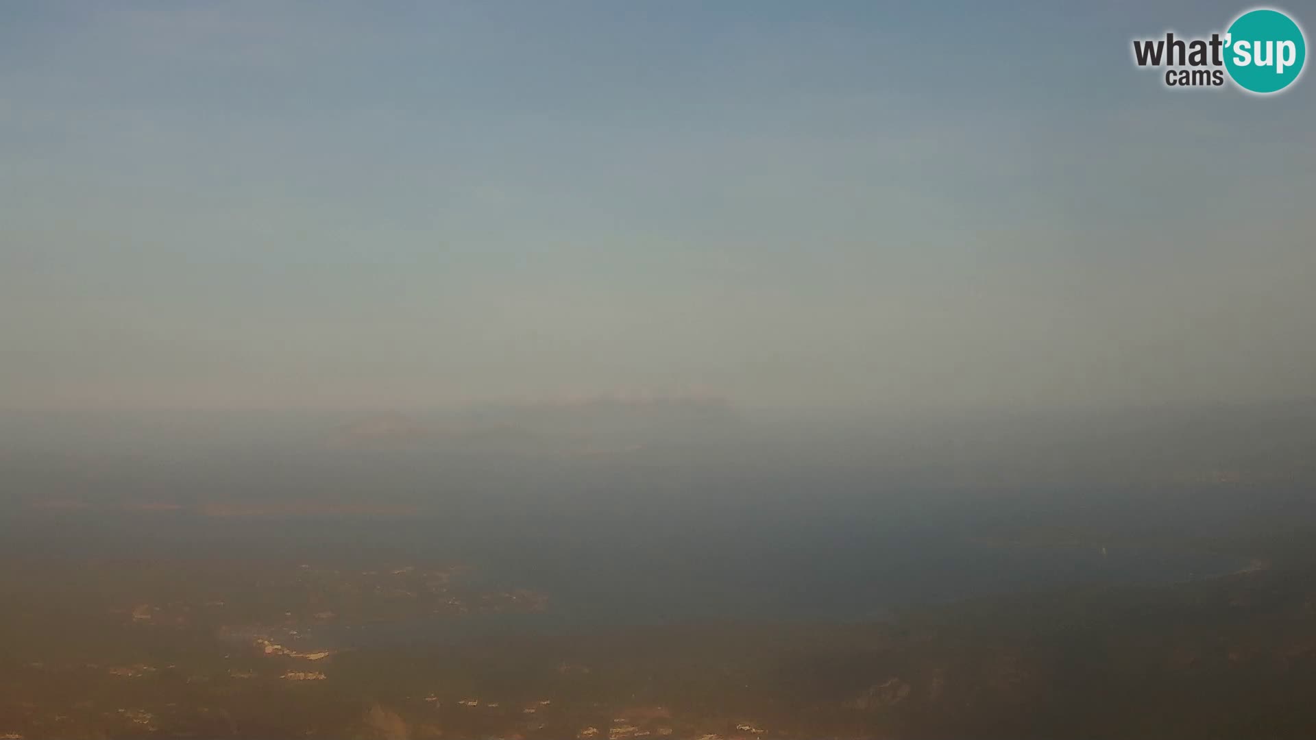 Monte Moro livecam Costa Smeralda vue panoramique Sardaigne