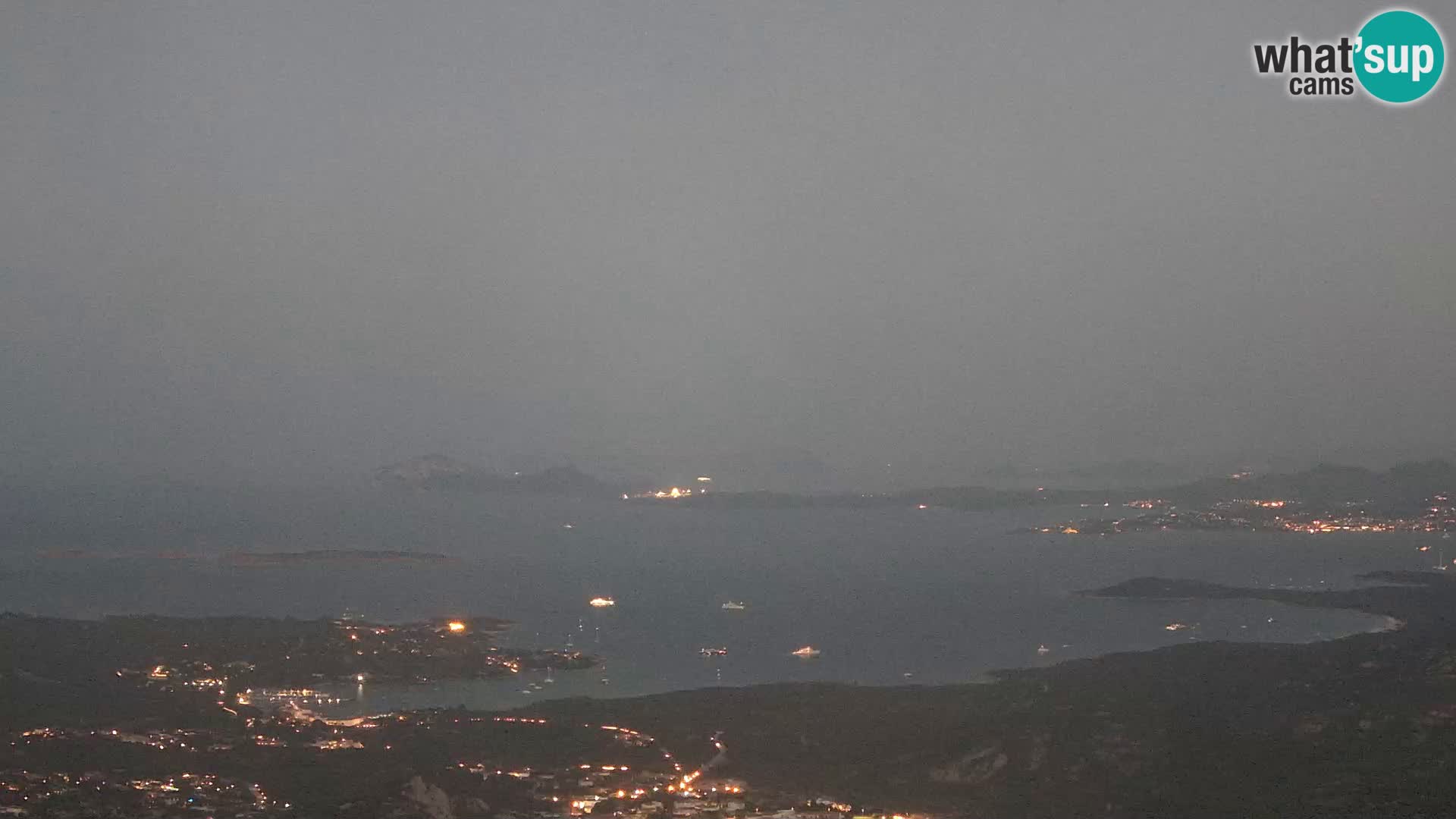 Monte Moro webcam Costa Smeralda vista panoramica Sardegna