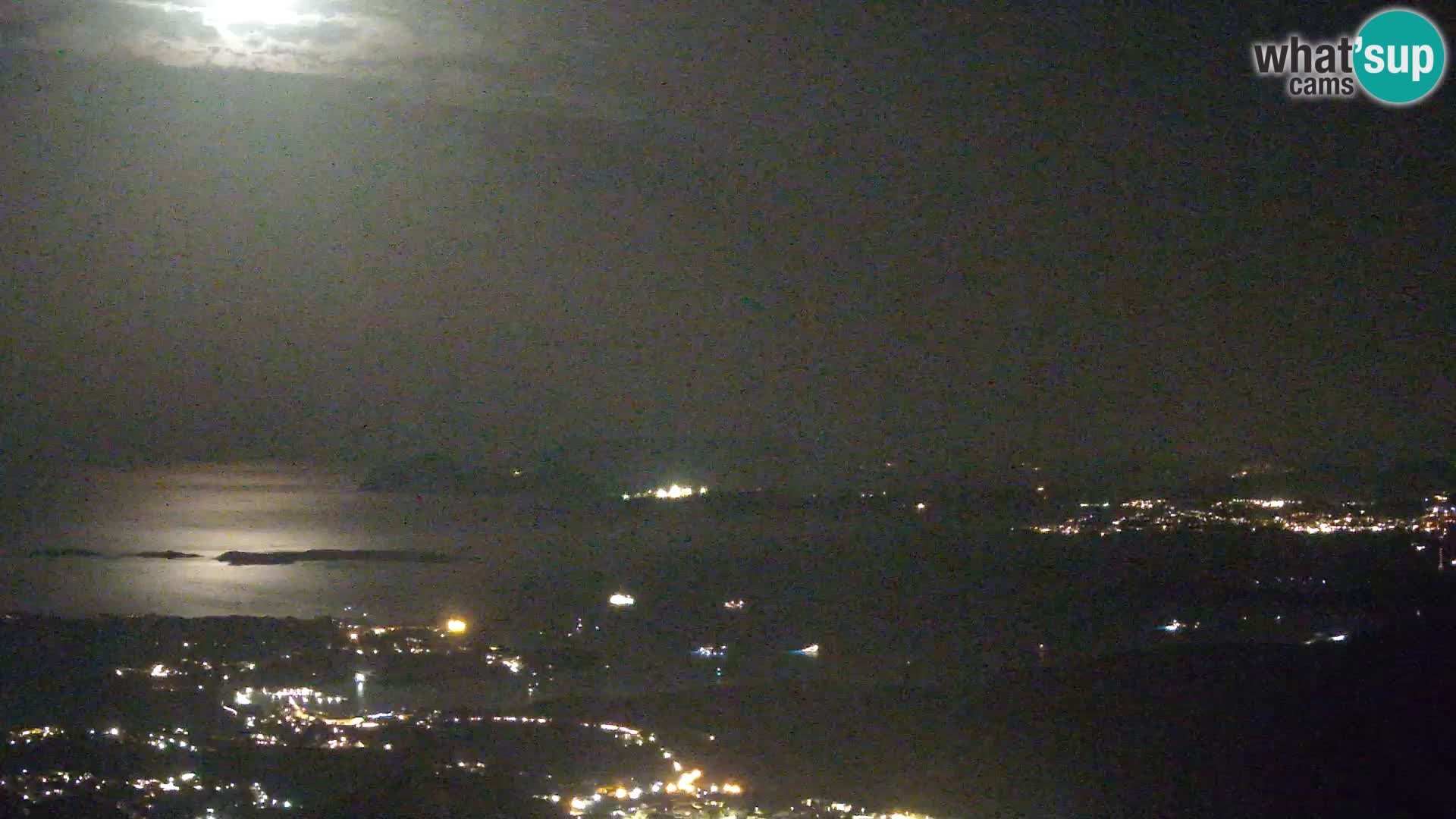 Monte Moro live cam Costa Smeralda Panoramablick Sardinien