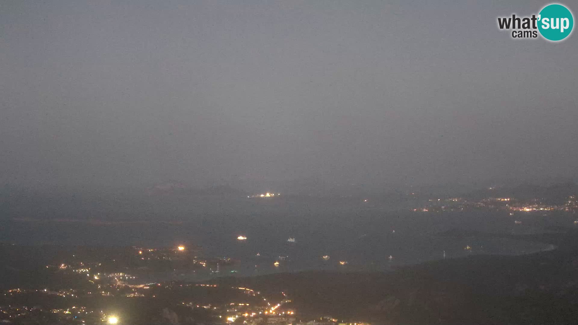 Monte Moro live cam Costa Smeralda Panoramablick Sardinien