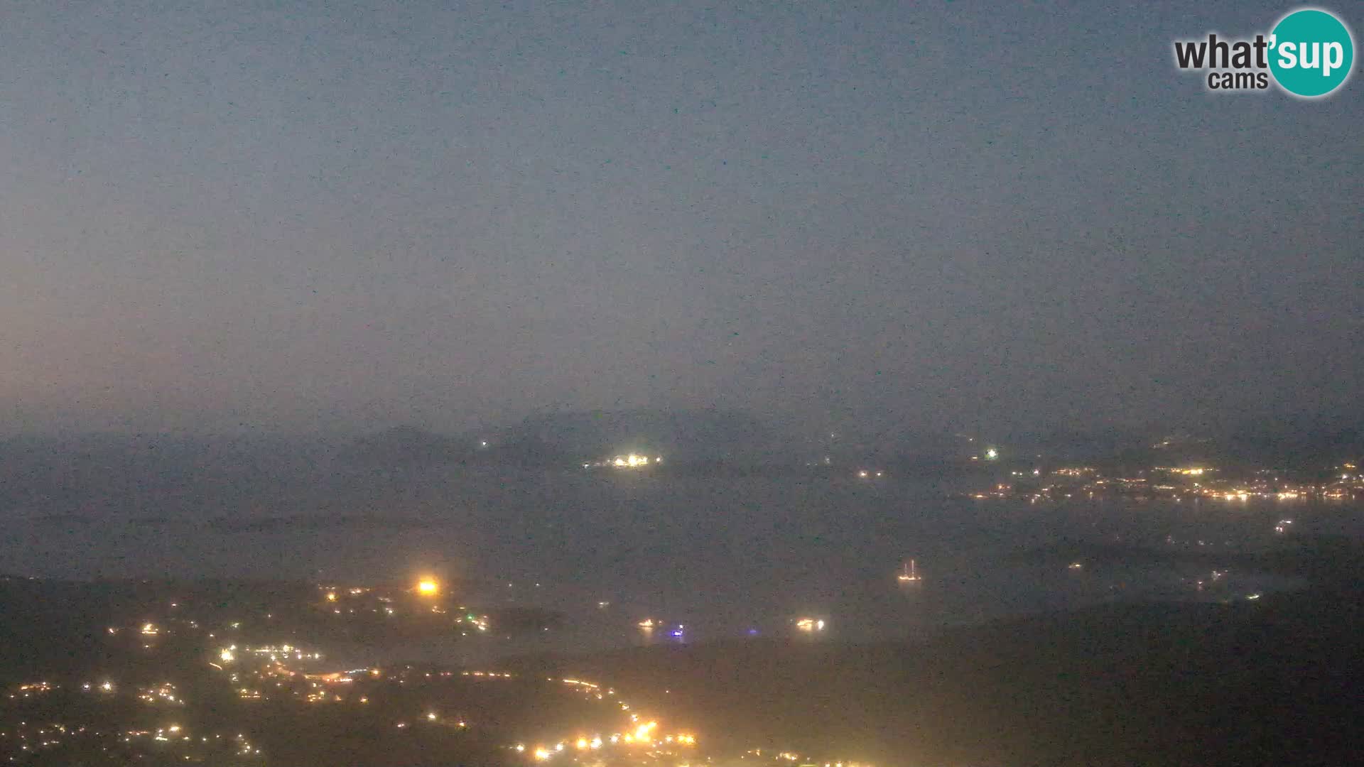 Monte Moro webcam Costa Smeralda panoramic view Sardinia