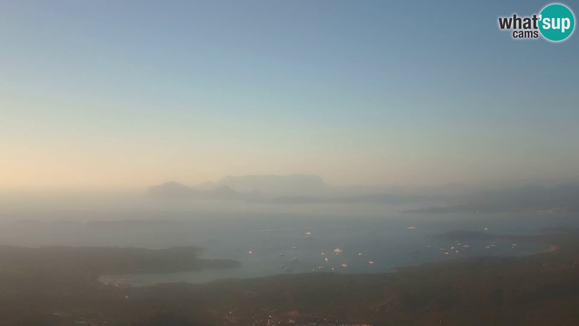 Monte Moro camera en vivo Costa Smeralda vista panorámica Cerdeña