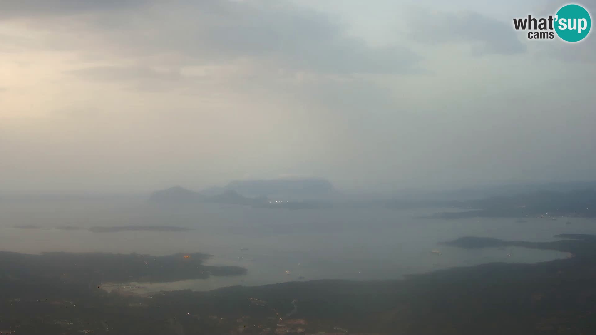 Monte Moro webcam Costa Smeralda vista panoramica Sardegna