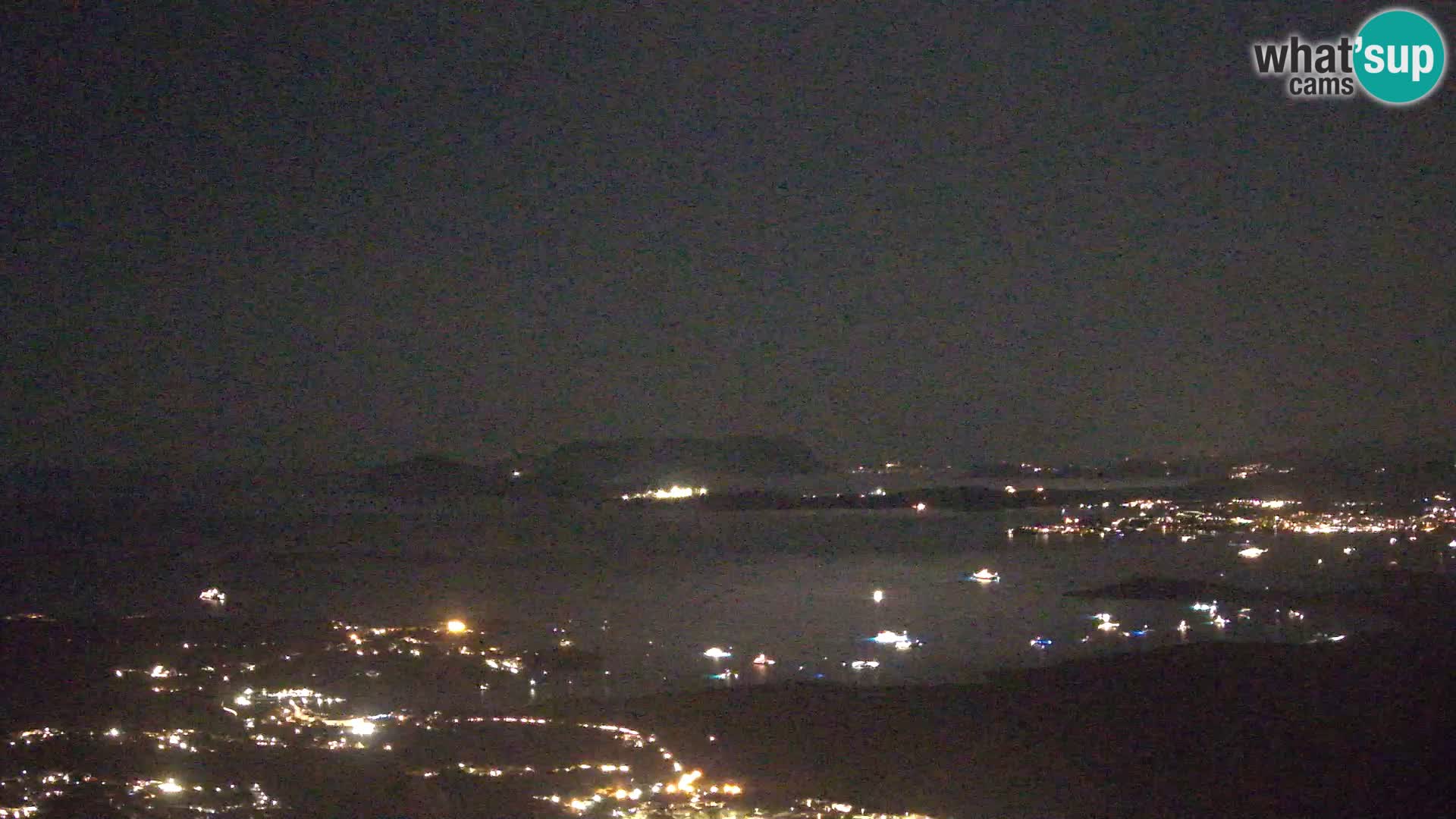 Monte Moro webcam Costa Smeralda vista panoramica Sardegna