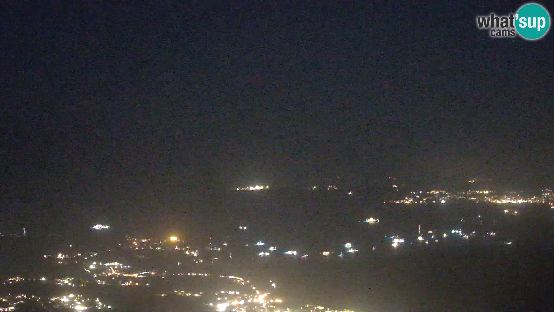 Monte Moro camera en vivo Costa Smeralda vista panorámica Cerdeña