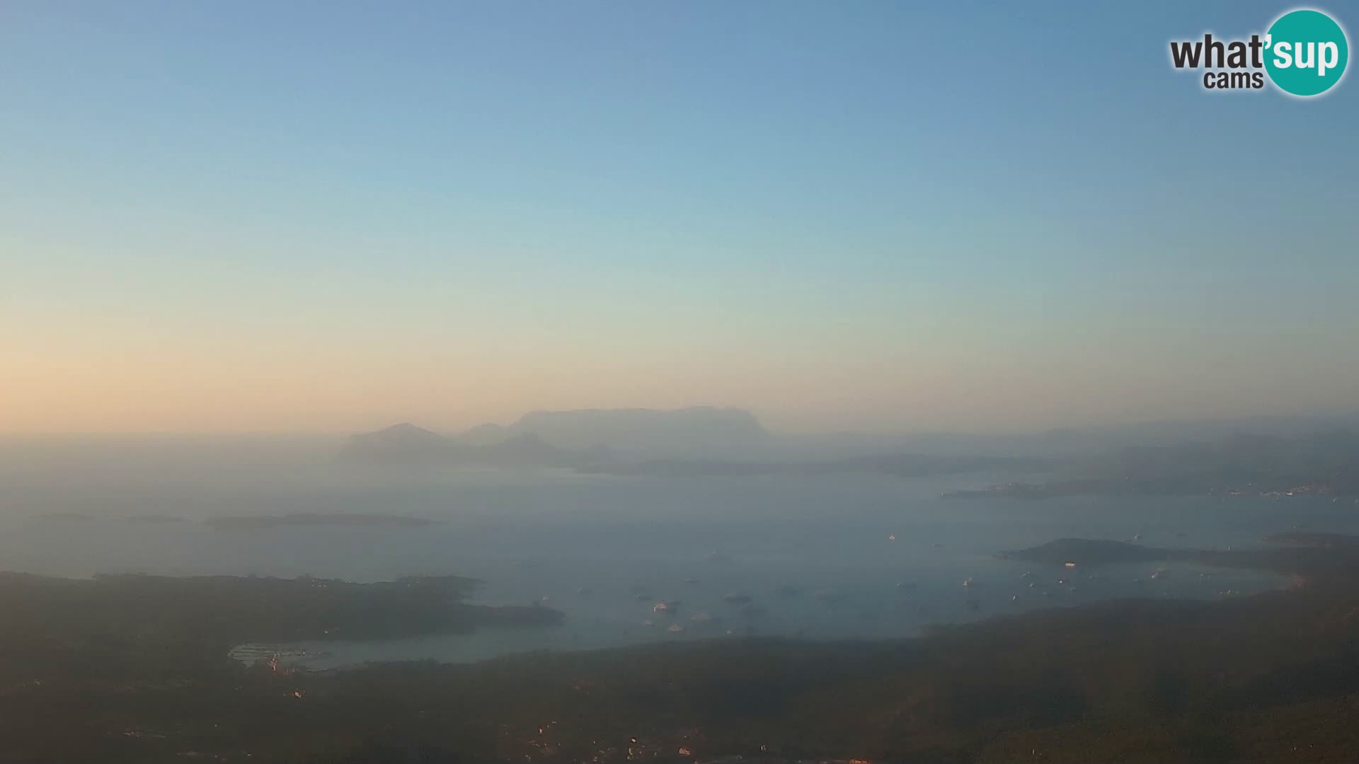 Monte Moro webcam Costa Smeralda vista panoramica Sardegna