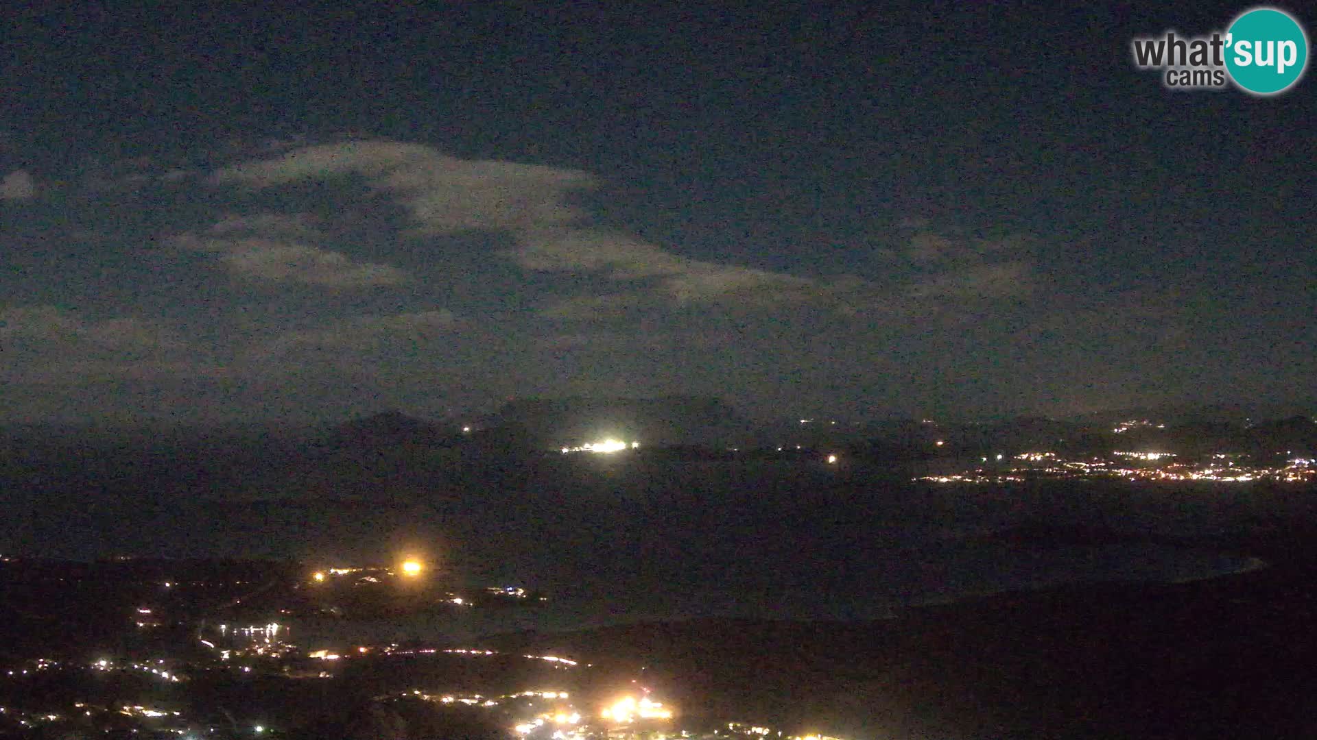 Monte Moro livecam Costa Smeralda vue panoramique Sardaigne