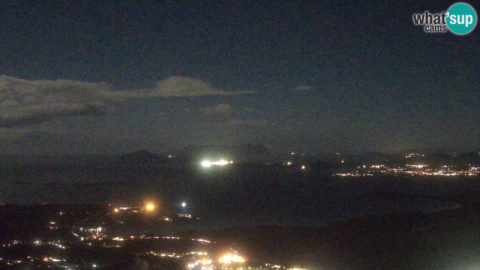 Monte Moro camera en vivo Costa Smeralda vista panorámica Cerdeña