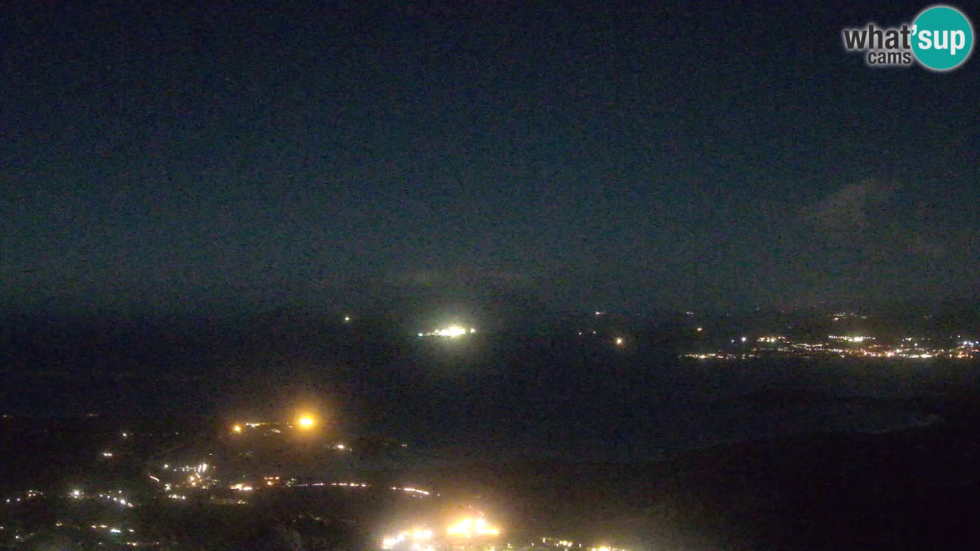 Monte Moro web kamera Costa Smeralda panoramski pogled na Sardiniju