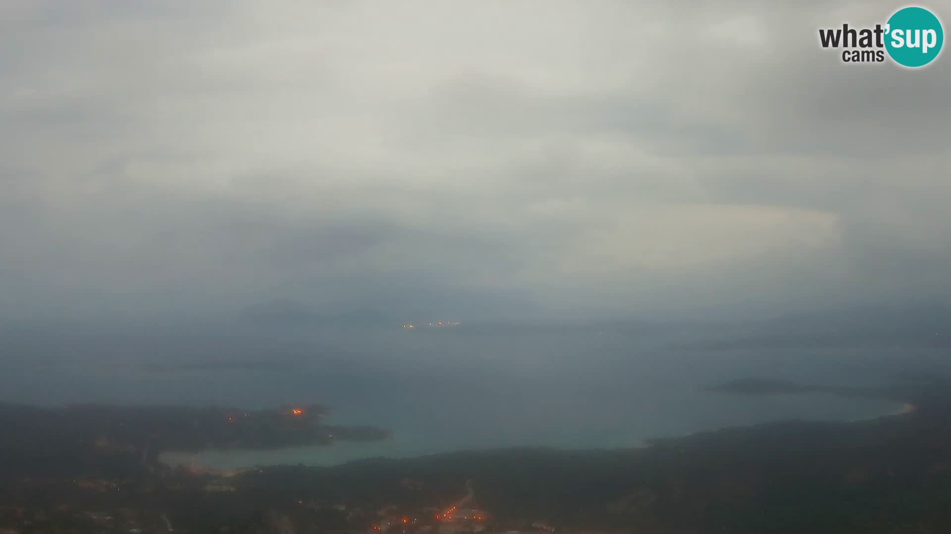 Monte Moro web kamera Costa Smeralda panoramski pogled na Sardiniju