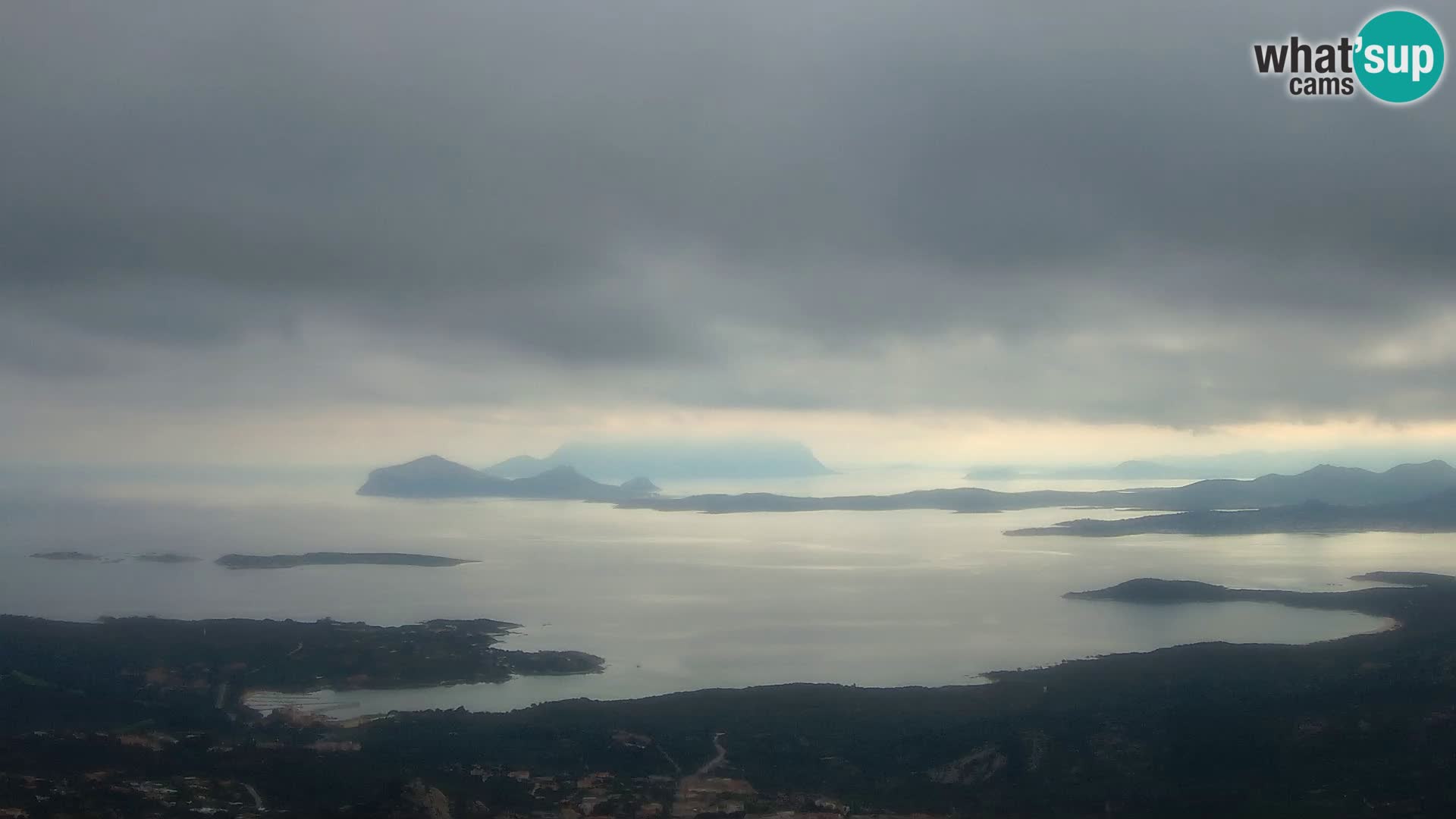 Monte Moro webcam Costa Smeralda panoramic view Sardinia