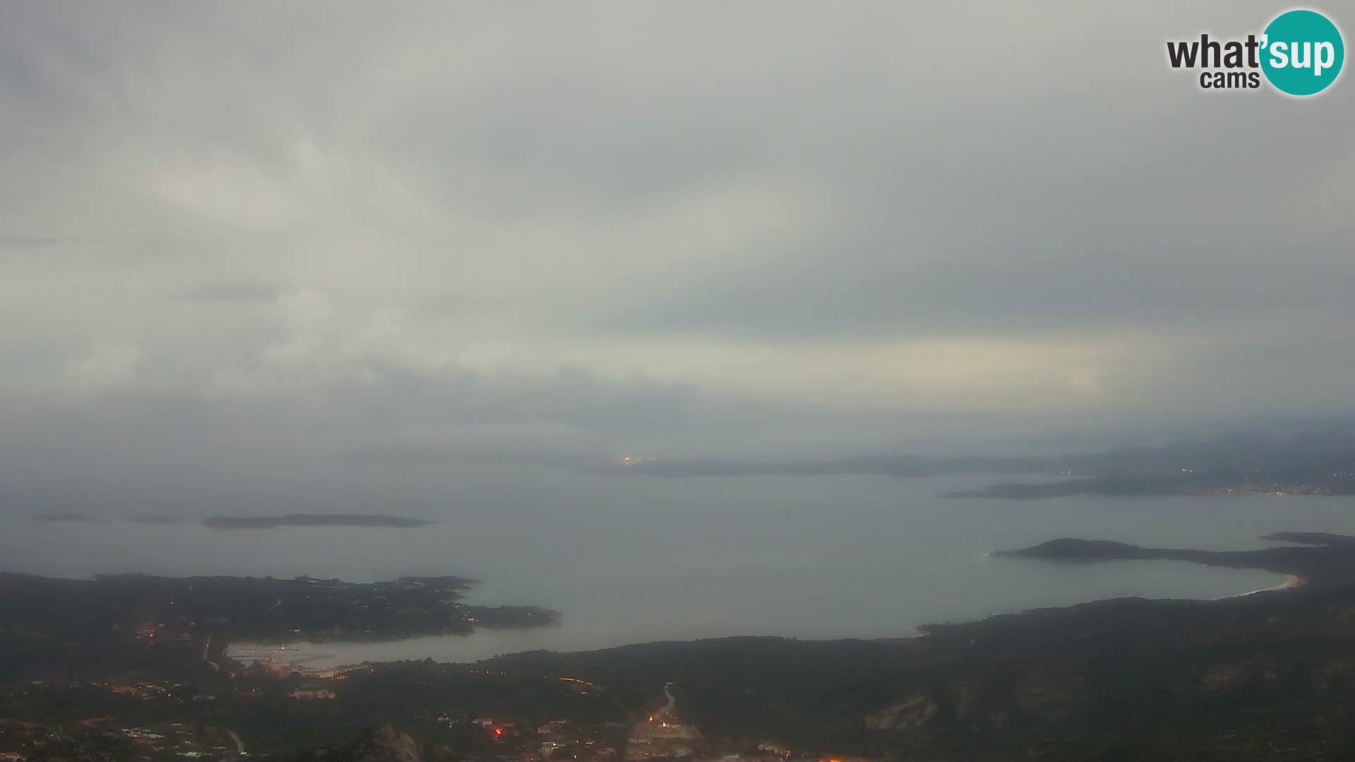 Monte Moro webcam Costa Smeralda panoramic view Sardinia