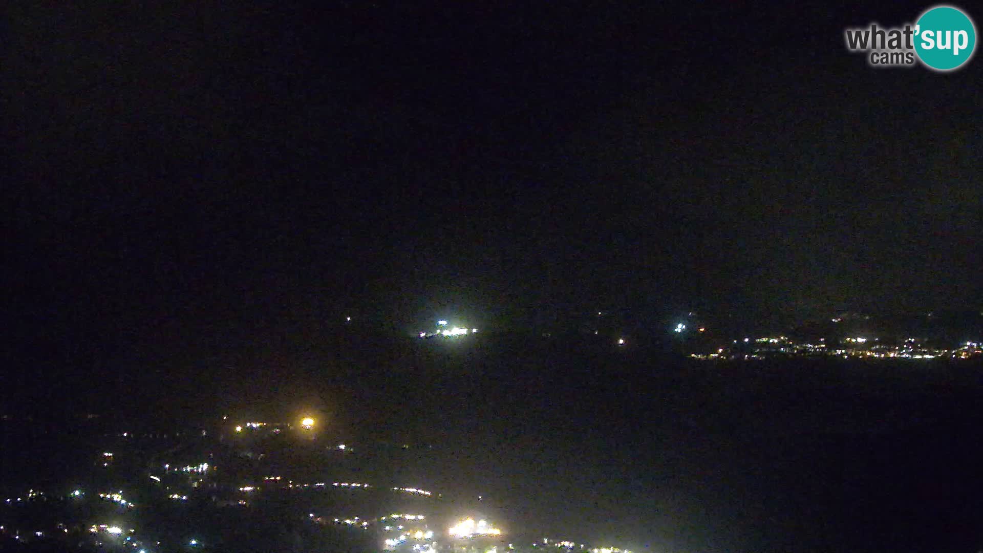 Monte Moro spletna kamera Costa Smeralda panoramski pogled na Sardinijo