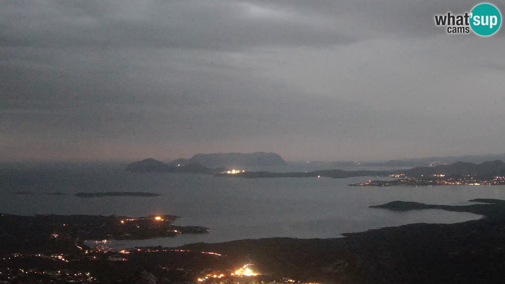Monte Moro webcam Costa Smeralda vista panoramica Sardegna
