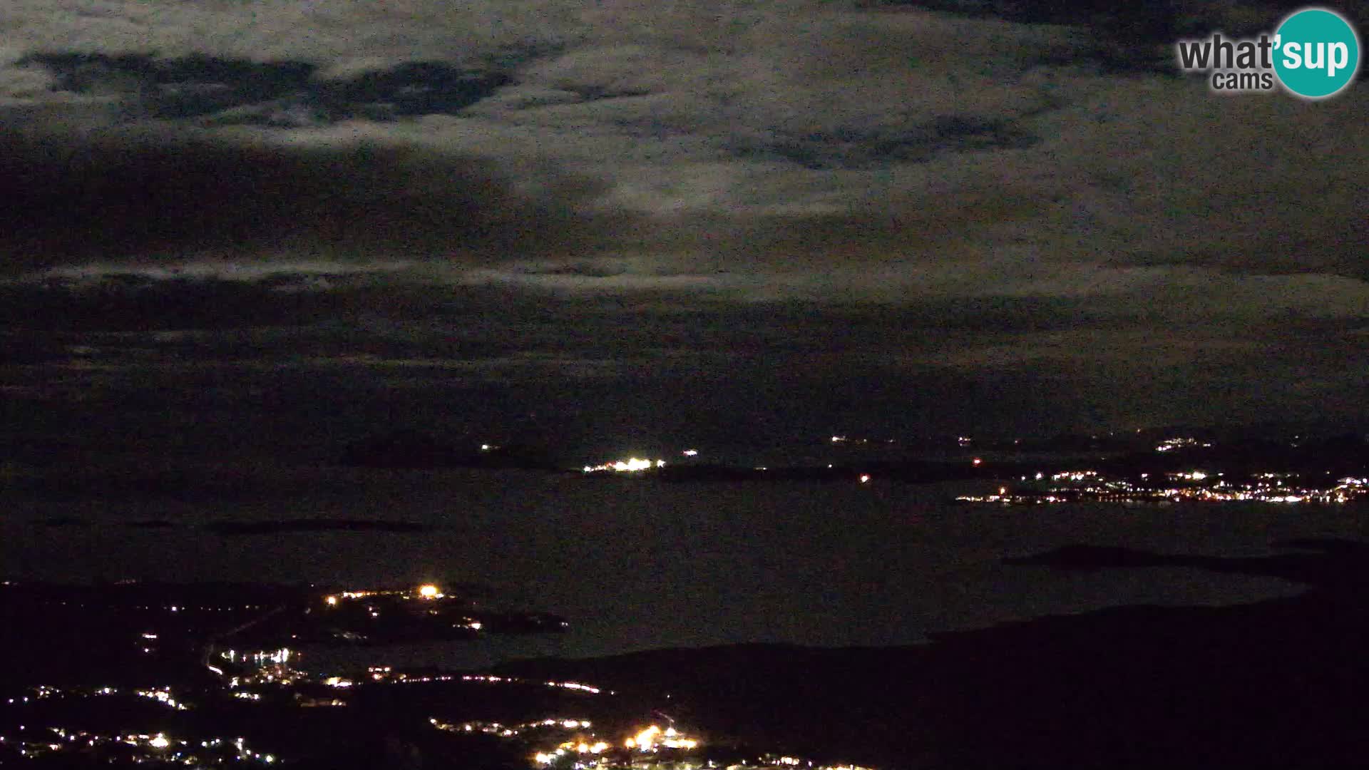 Monte Moro spletna kamera Costa Smeralda panoramski pogled na Sardinijo