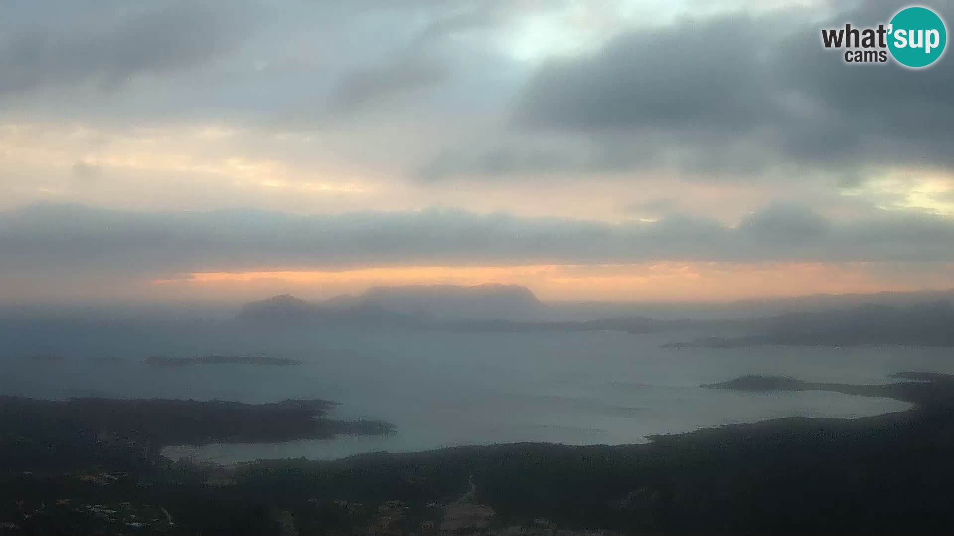 Monte Moro webcam Costa Smeralda panoramic view Sardinia