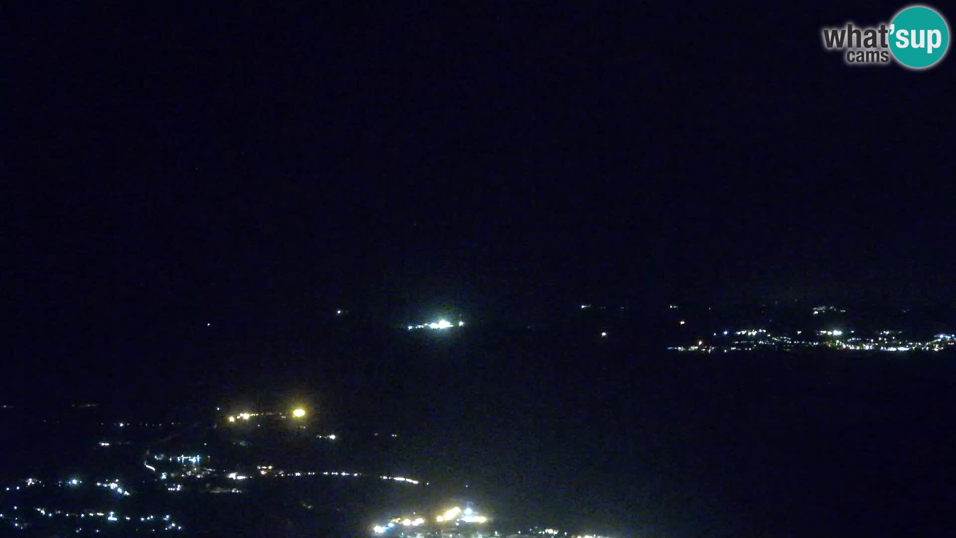 Monte Moro spletna kamera Costa Smeralda panoramski pogled na Sardinijo