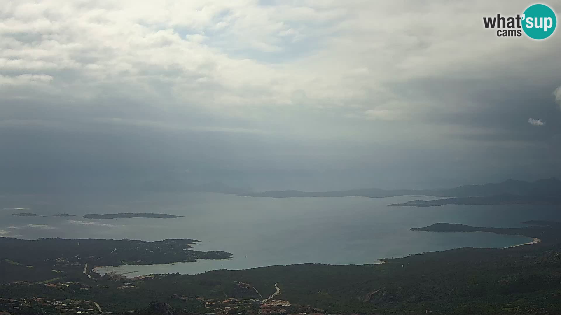 Monte Moro live cam Costa Smeralda Panoramablick Sardinien