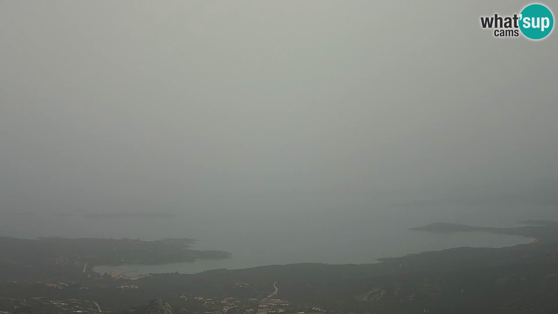 Monte Moro webcam Costa Smeralda vista panoramica Sardegna