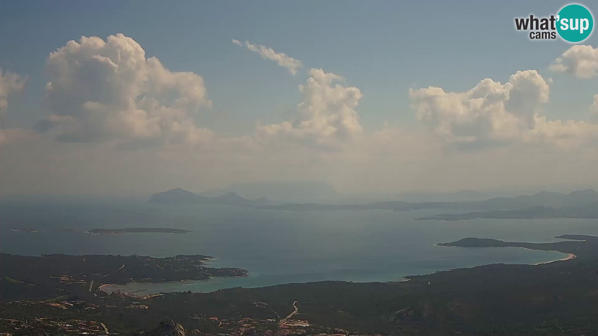 Monte Moro webcam Costa Smeralda vista panoramica Sardegna
