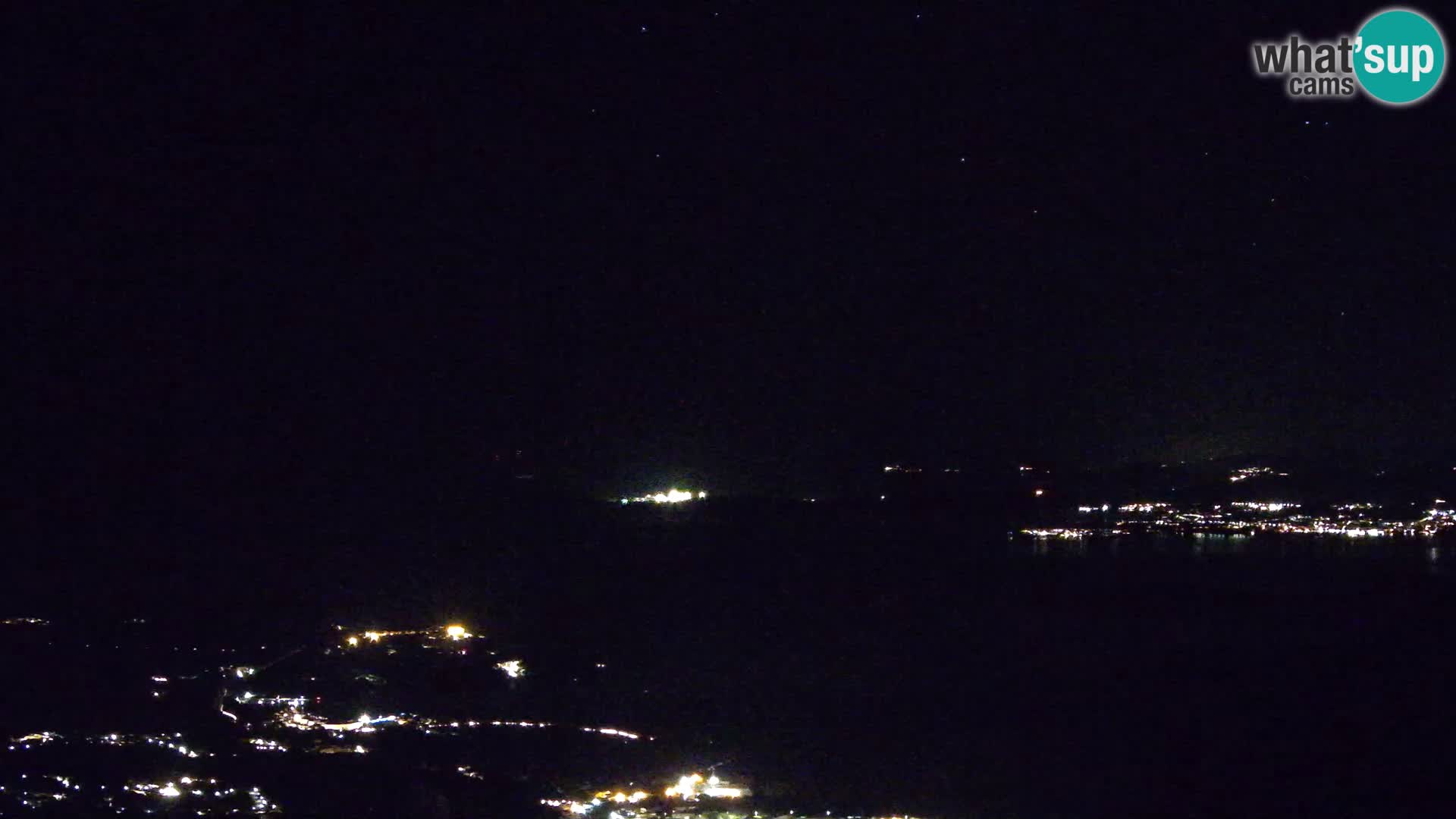 Monte Moro web kamera Costa Smeralda panoramski pogled na Sardiniju