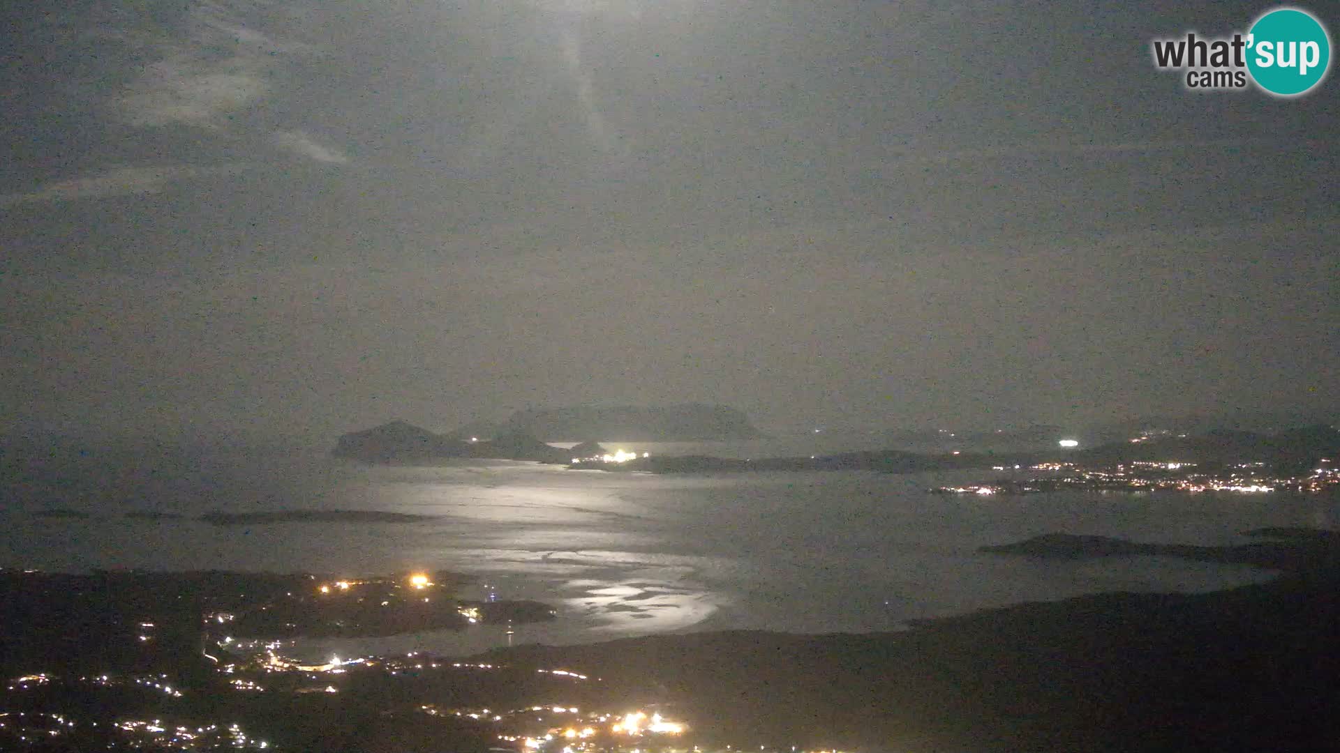 Monte Moro live cam Costa Smeralda Panoramablick Sardinien