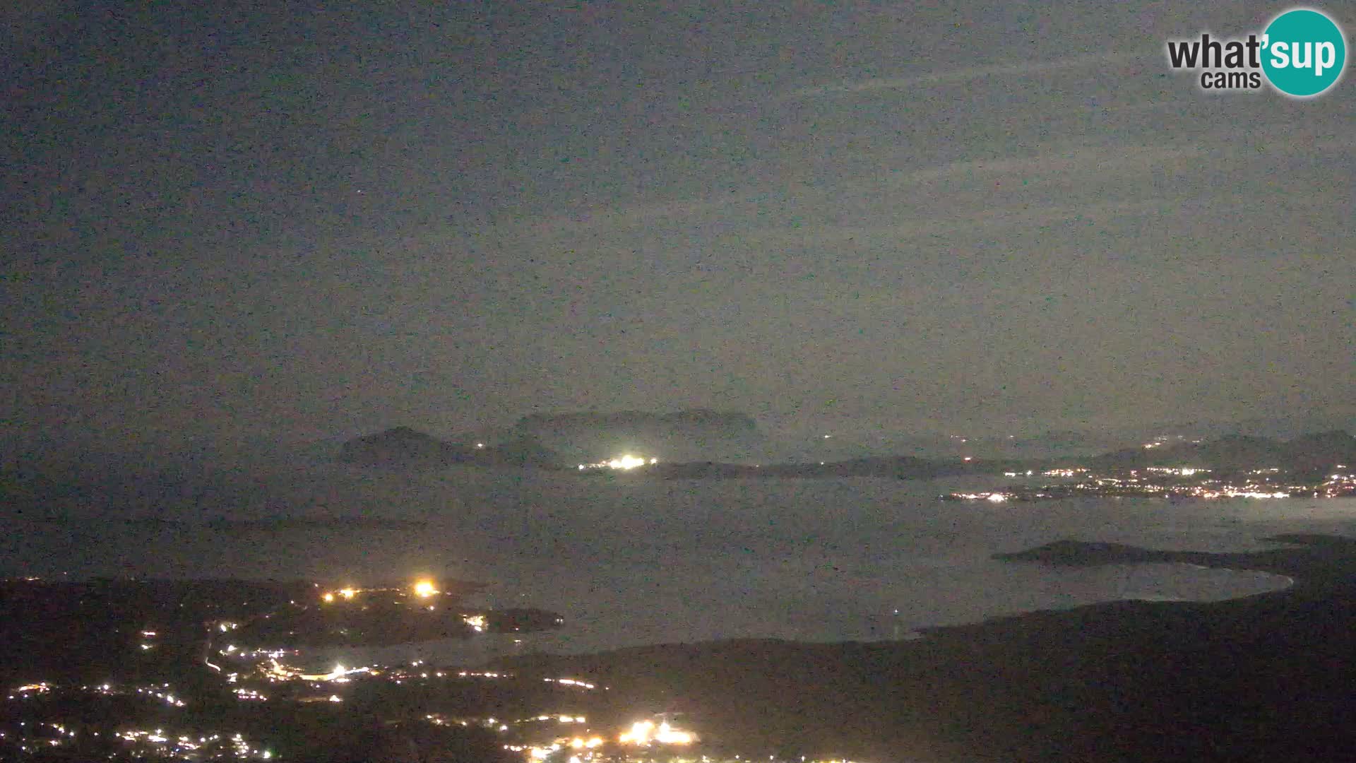 Monte Moro webcam Costa Smeralda panoramic view Sardinia