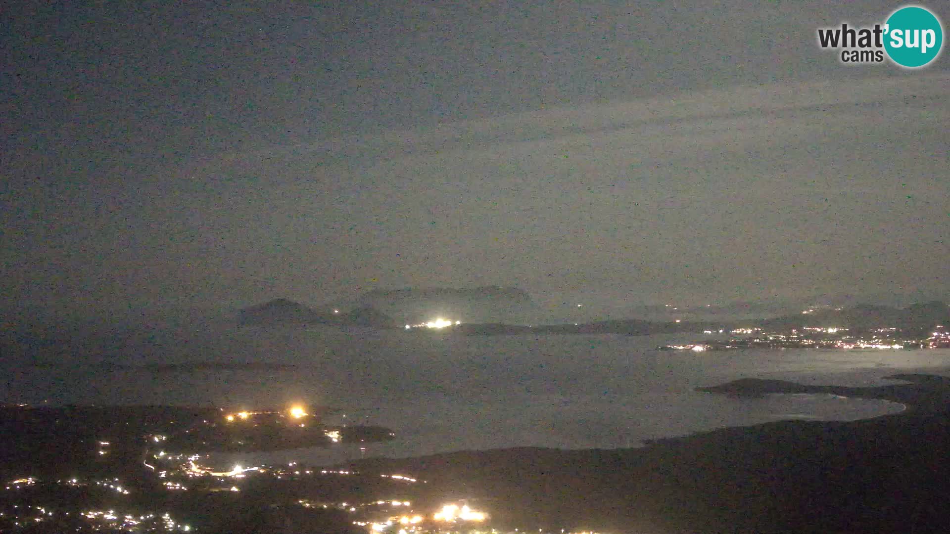 Monte Moro camera en vivo Costa Smeralda vista panorámica Cerdeña