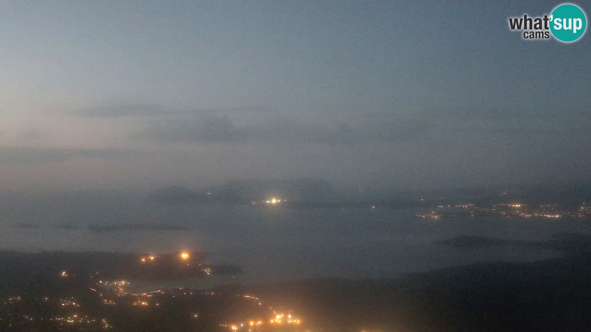 Monte Moro camera en vivo Costa Smeralda vista panorámica Cerdeña