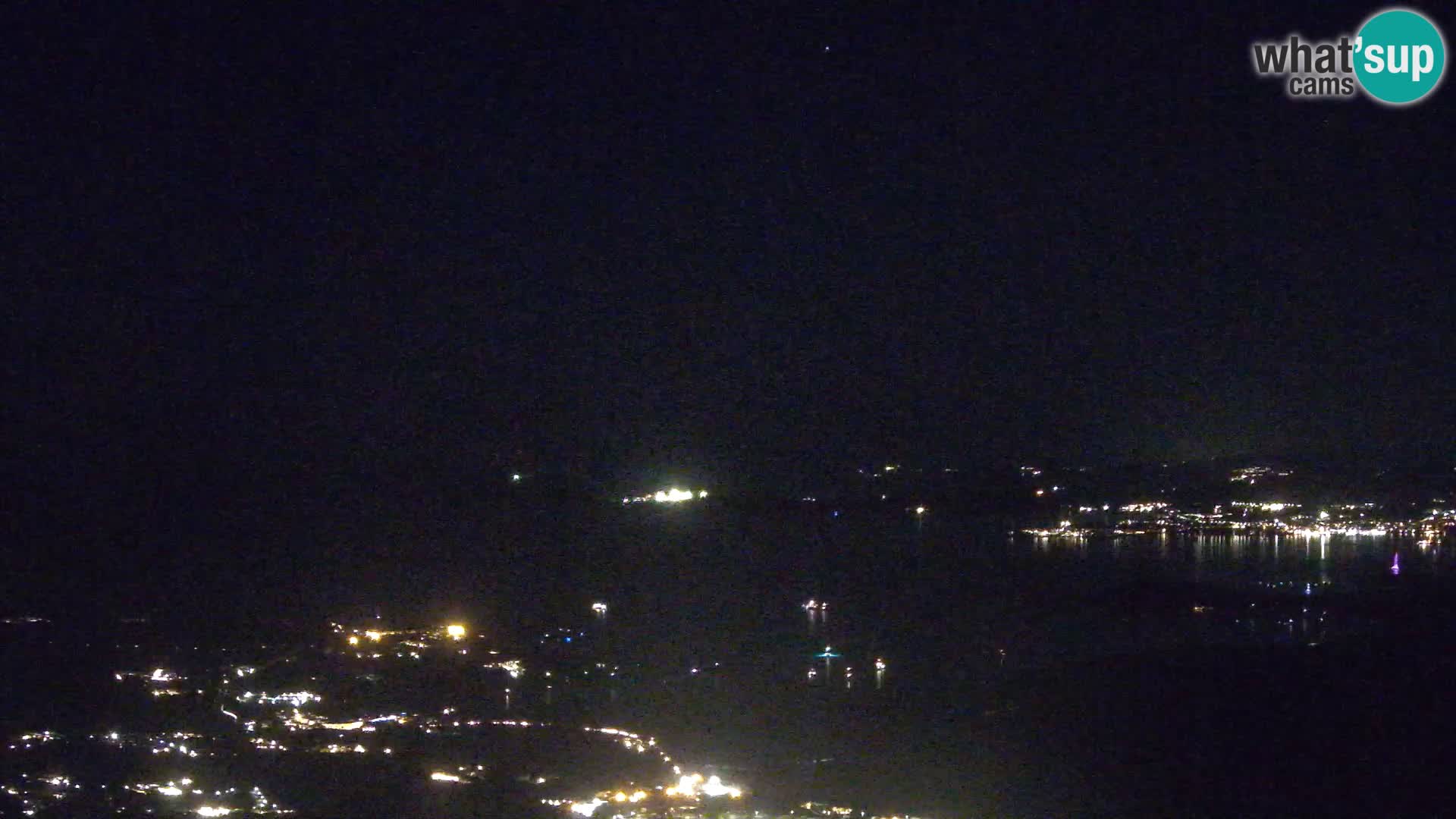 Monte Moro web kamera Costa Smeralda panoramski pogled na Sardiniju