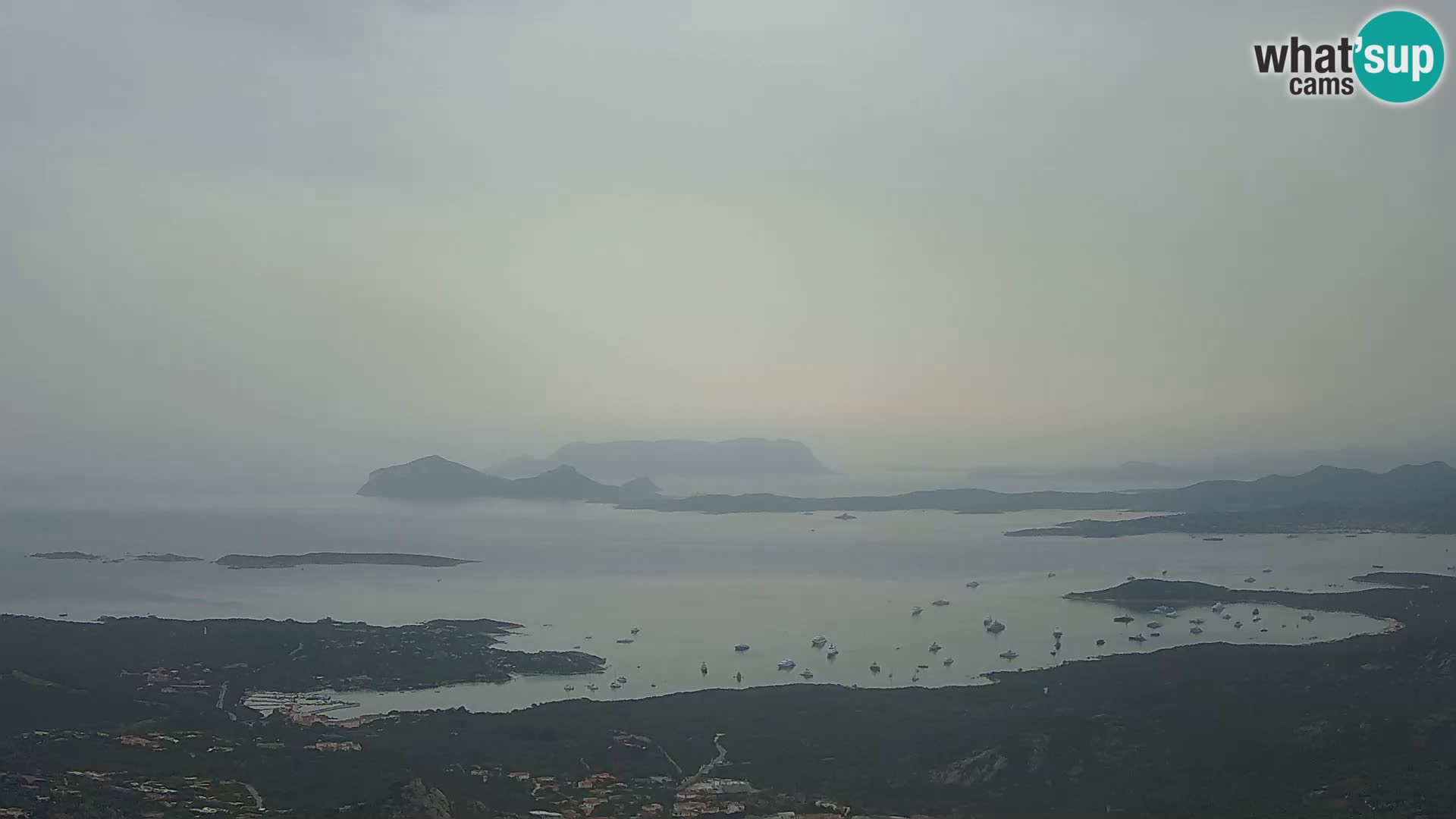 Monte Moro webcam Costa Smeralda vista panoramica Sardegna