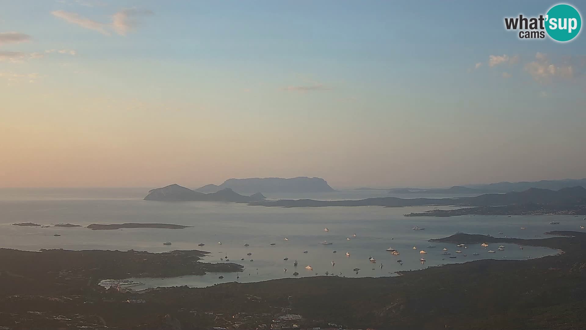 Monte Moro livecam Costa Smeralda vue panoramique Sardaigne