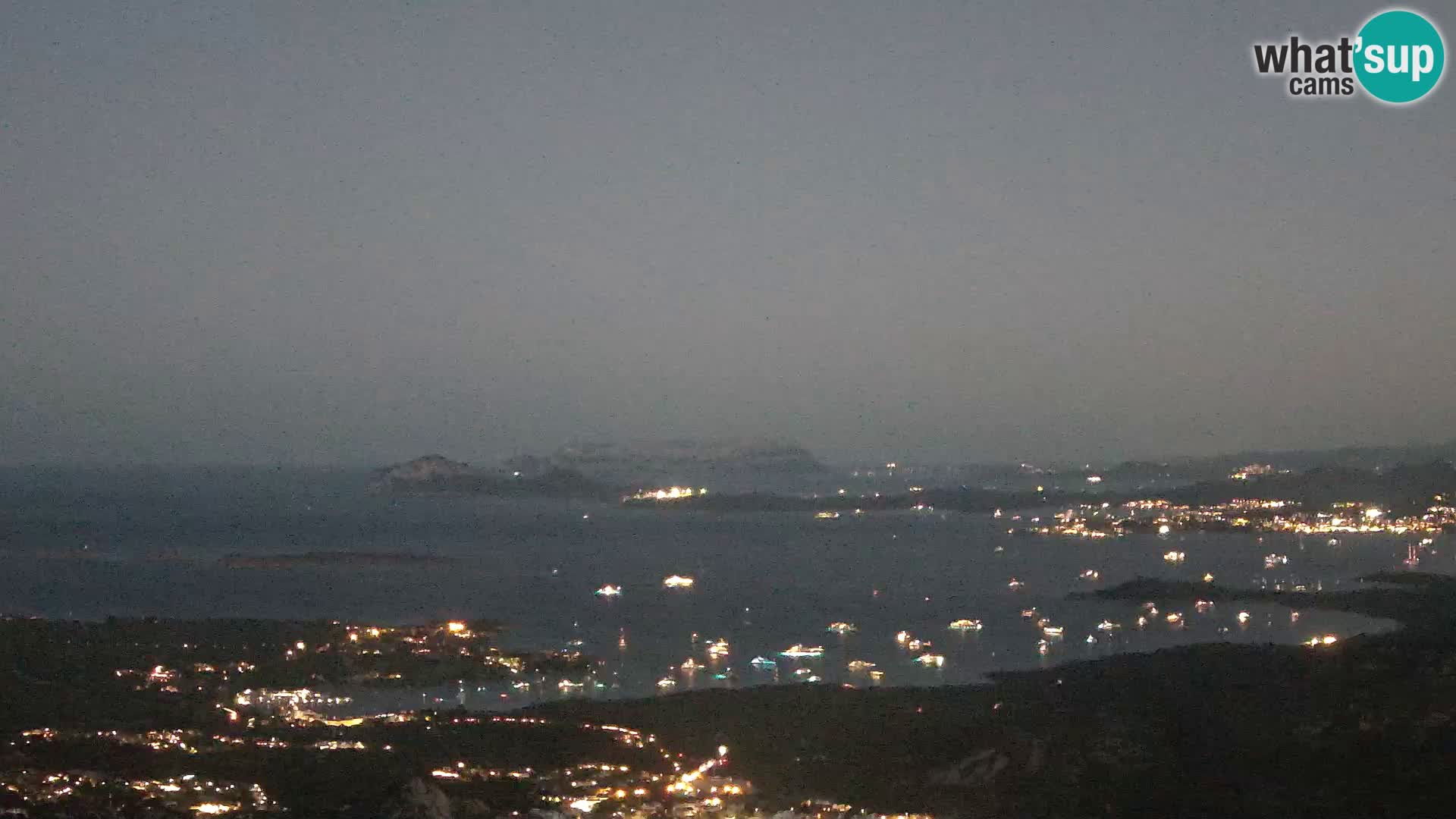 Monte Moro livecam Costa Smeralda vue panoramique Sardaigne