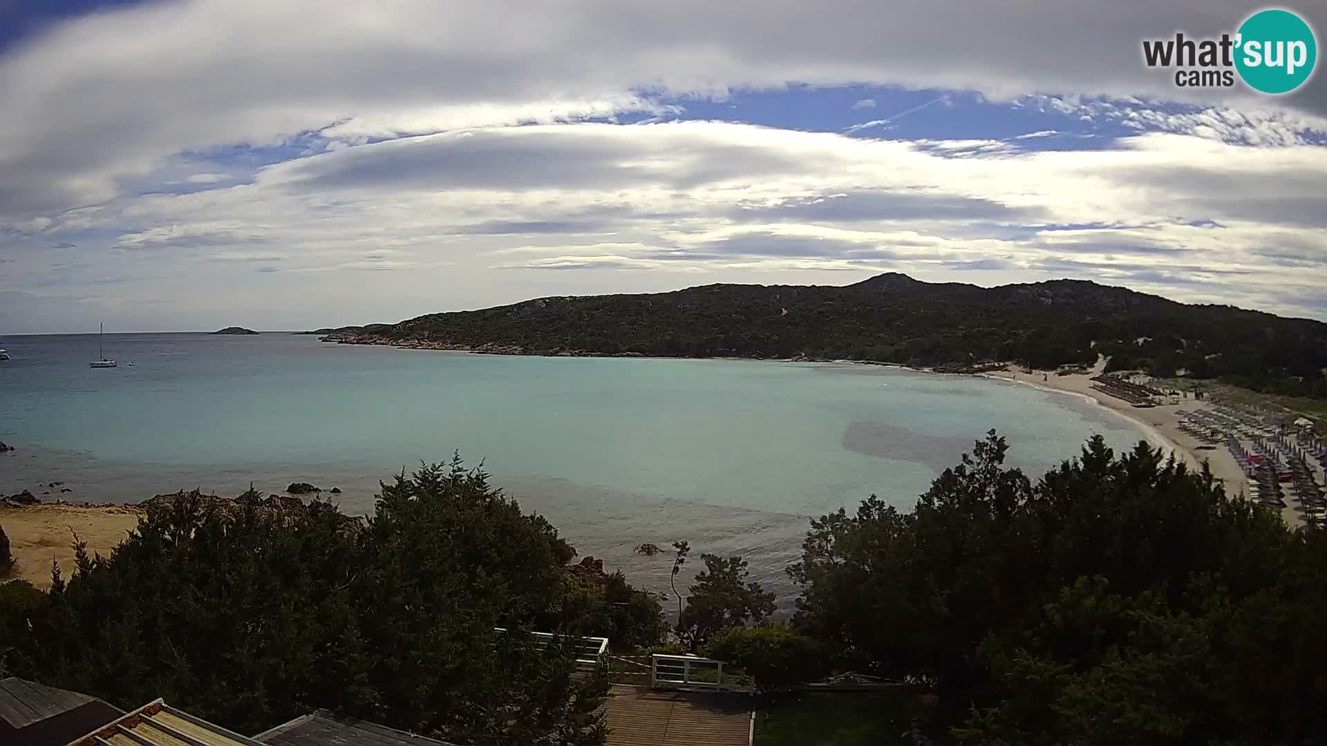 Live Pevero beach webcam Arzachena – Sardinia – Italy