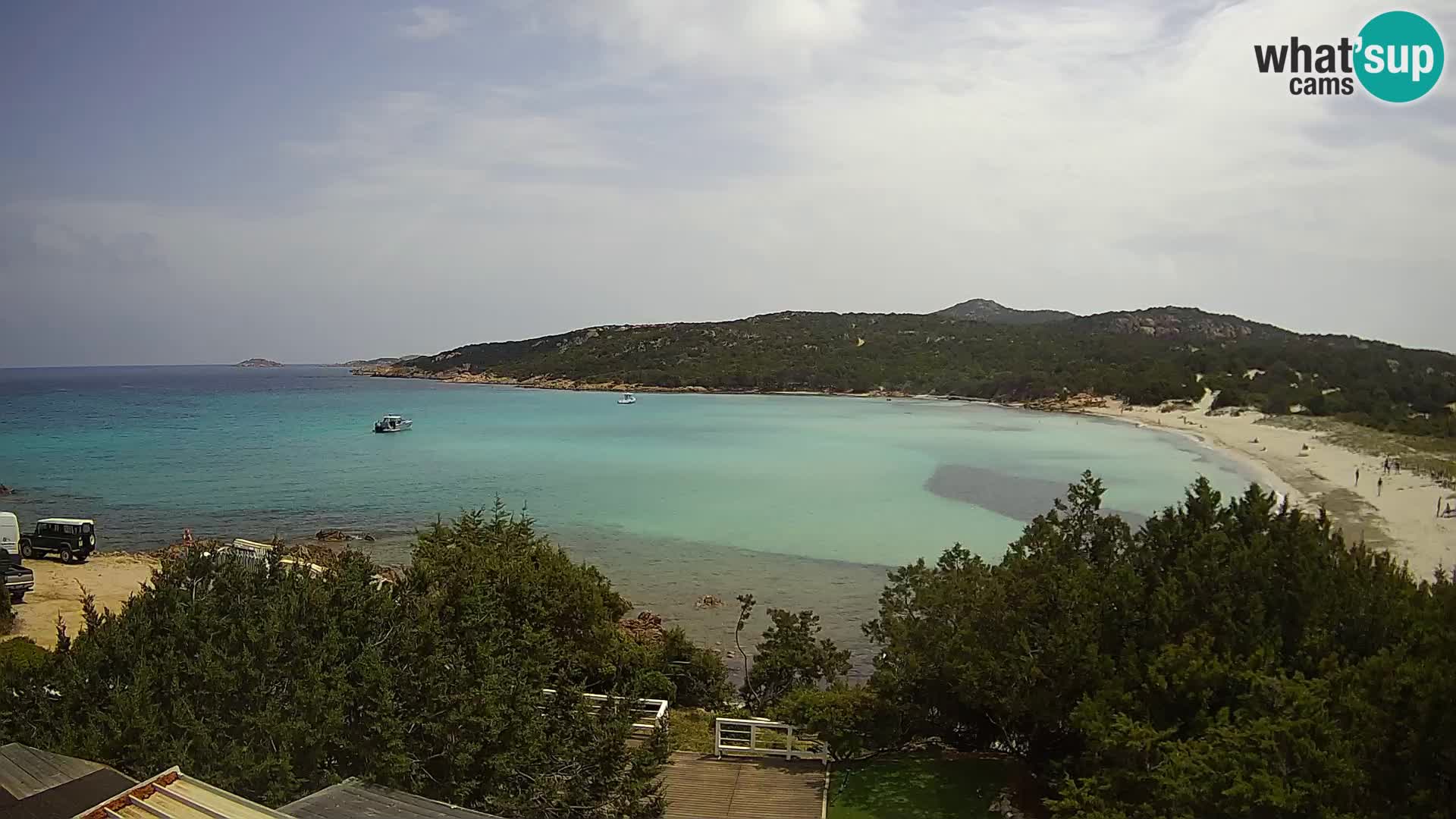 Live Pevero beach webcam Arzachena – Sardinia – Italy